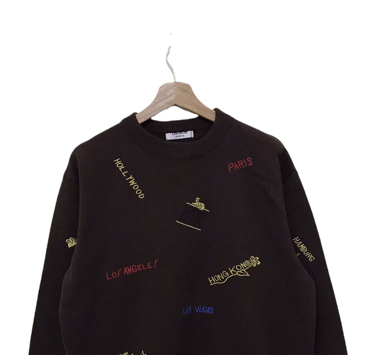 Vintage Vintage Lacasa Ashiya Sweatshirt Crewneck Size US L / EU 52-54 / 3 - 2 Thumbnail