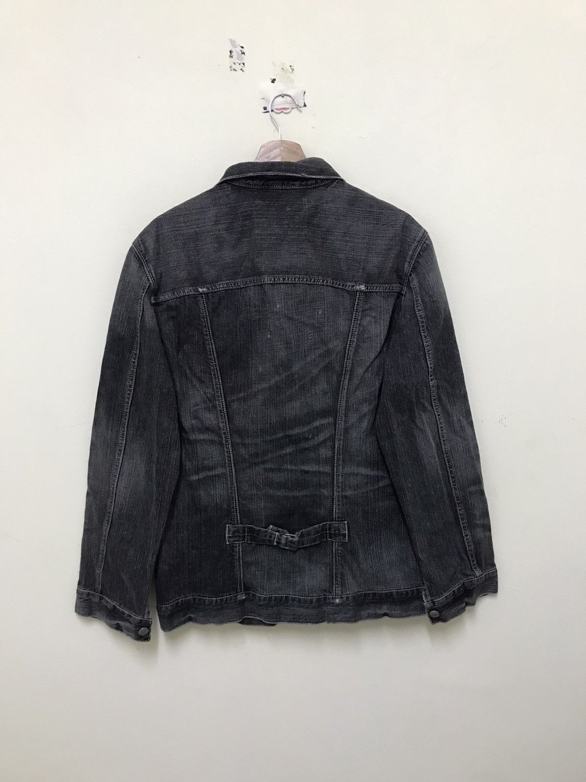 Levi's × Vintage Vintage Levis Distressed Denim Button Jacket Size US M / EU 48-50 / 2 - 4 Thumbnail