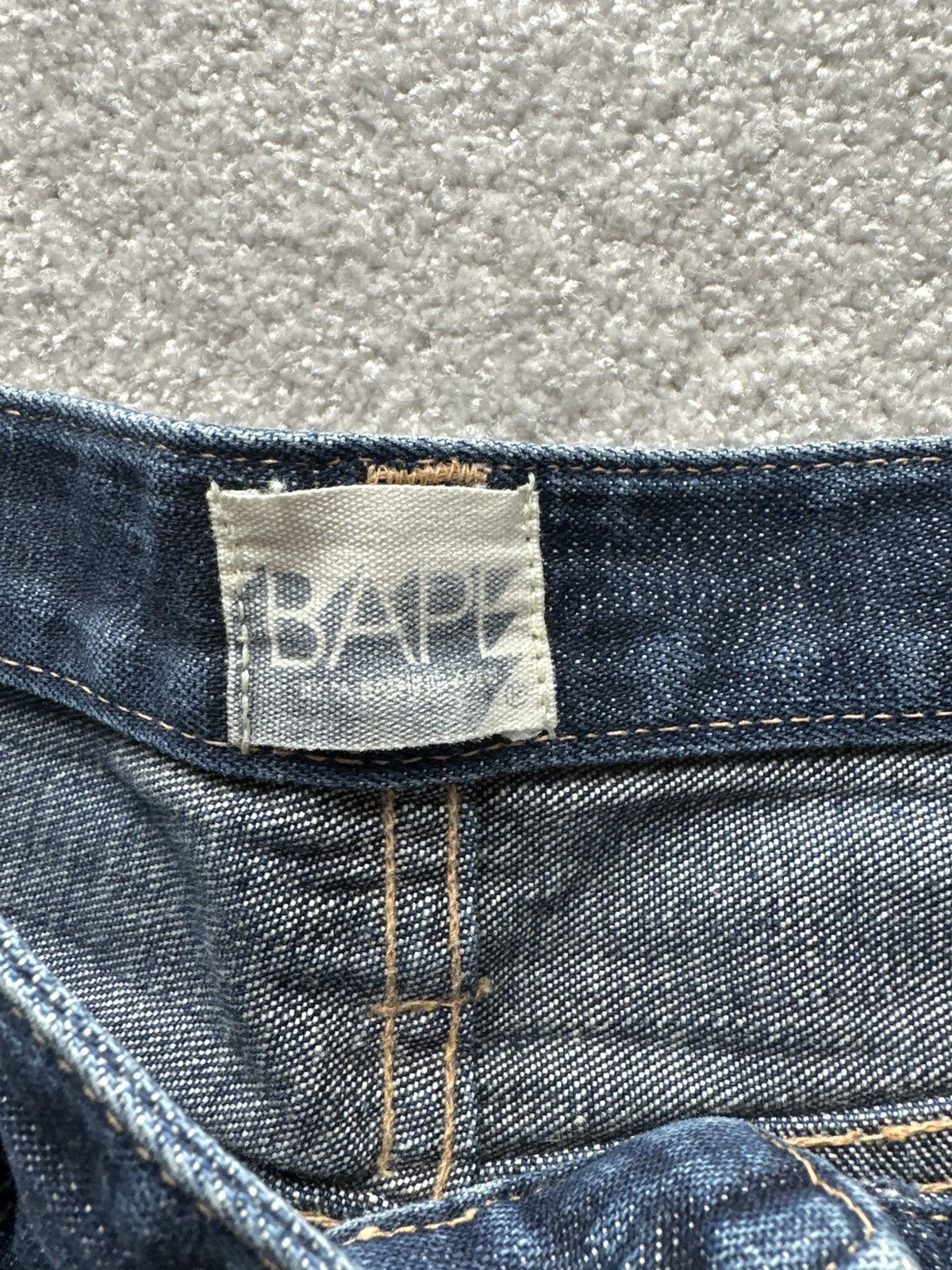Bape Bapesta Front star yellow Size US 32 / EU 48 - 4 Thumbnail