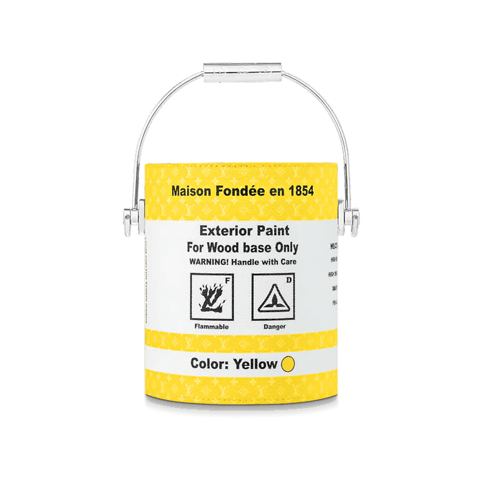 Louis Vuitton LV Paint Can Yellow in Coated Canvas/Cowhide Leather with  Silver-tone - US