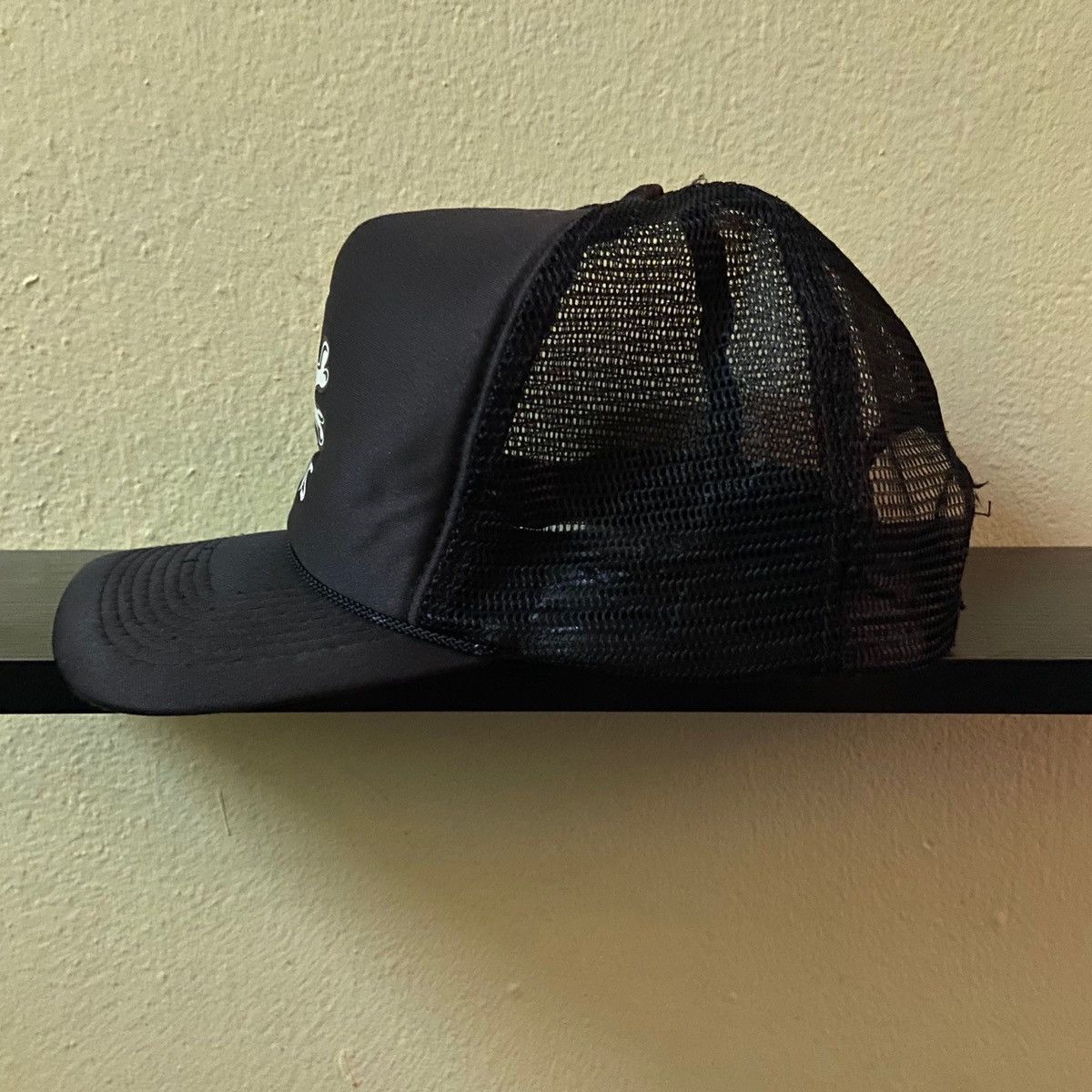 Sessions × Vintage Vintage 90s Sessions Skateboard Skull Trucker Hat / Cap Size ONE SIZE - 3 Thumbnail