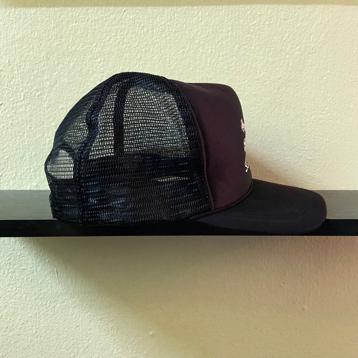 Sessions × Vintage Vintage 90s Sessions Skateboard Skull Trucker Hat / Cap Size ONE SIZE - 4 Thumbnail