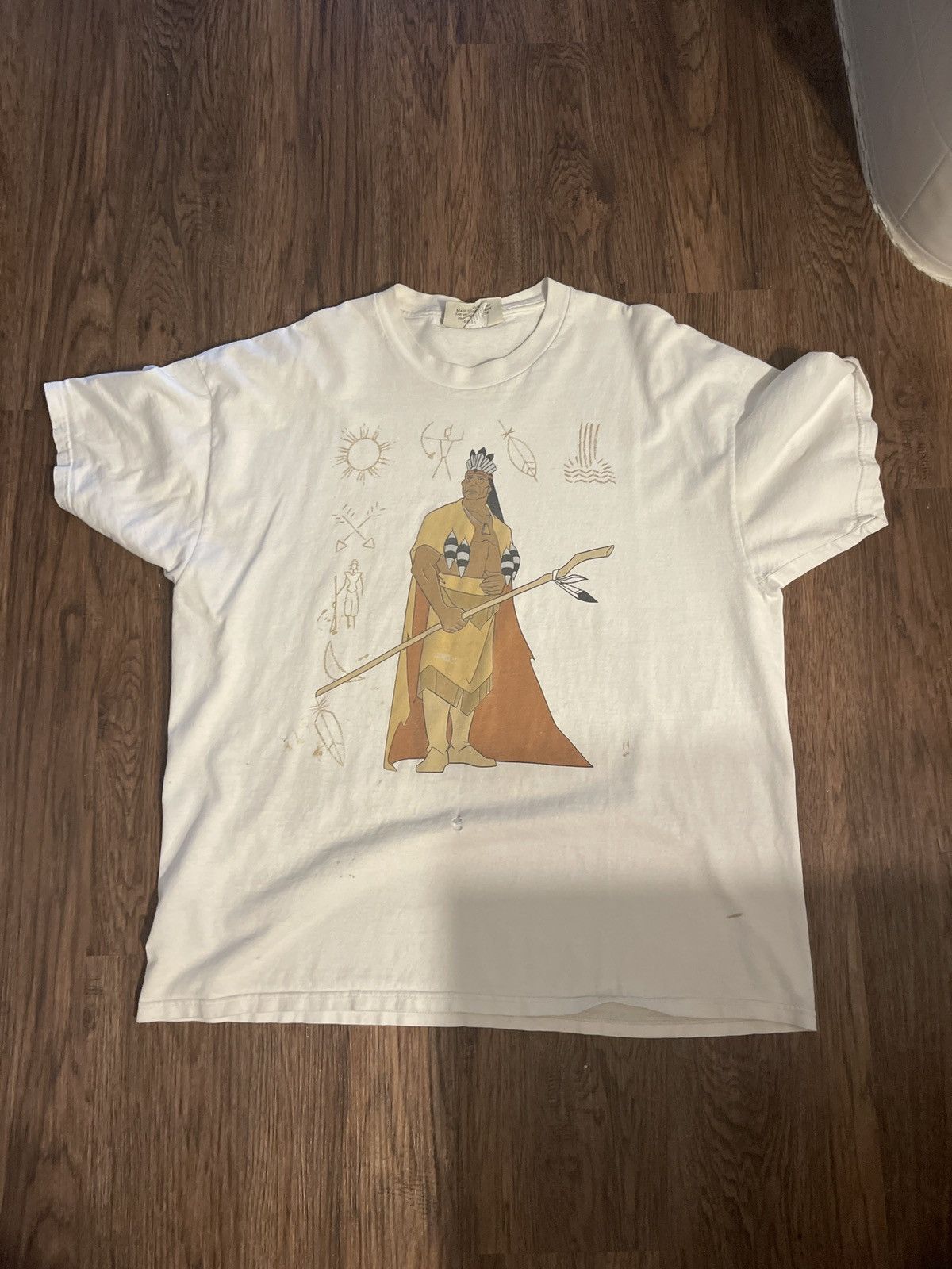 Disney × Vintage Vintage Pocahontas Tee sz Large Size US L / EU 52-54 / 3 - 1 Thumbnail