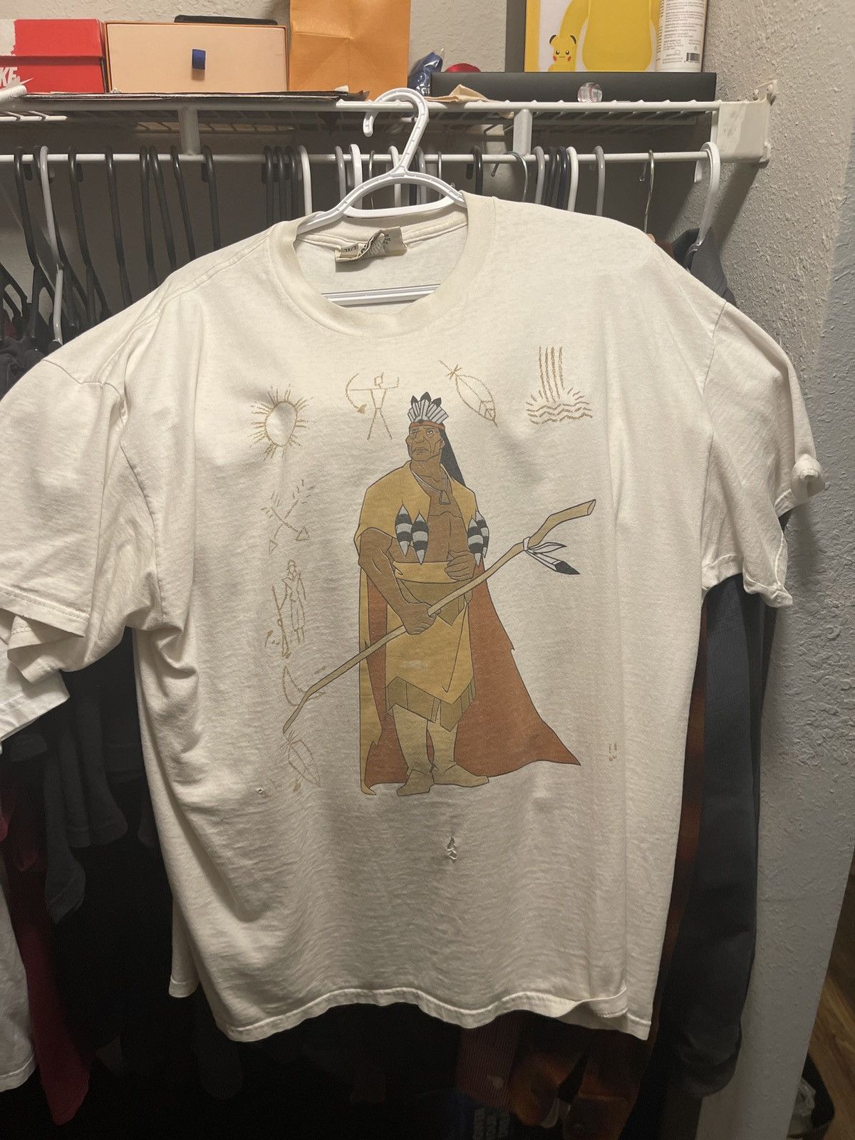 Disney × Vintage Vintage Pocahontas Tee sz Large Size US L / EU 52-54 / 3 - 2 Thumbnail