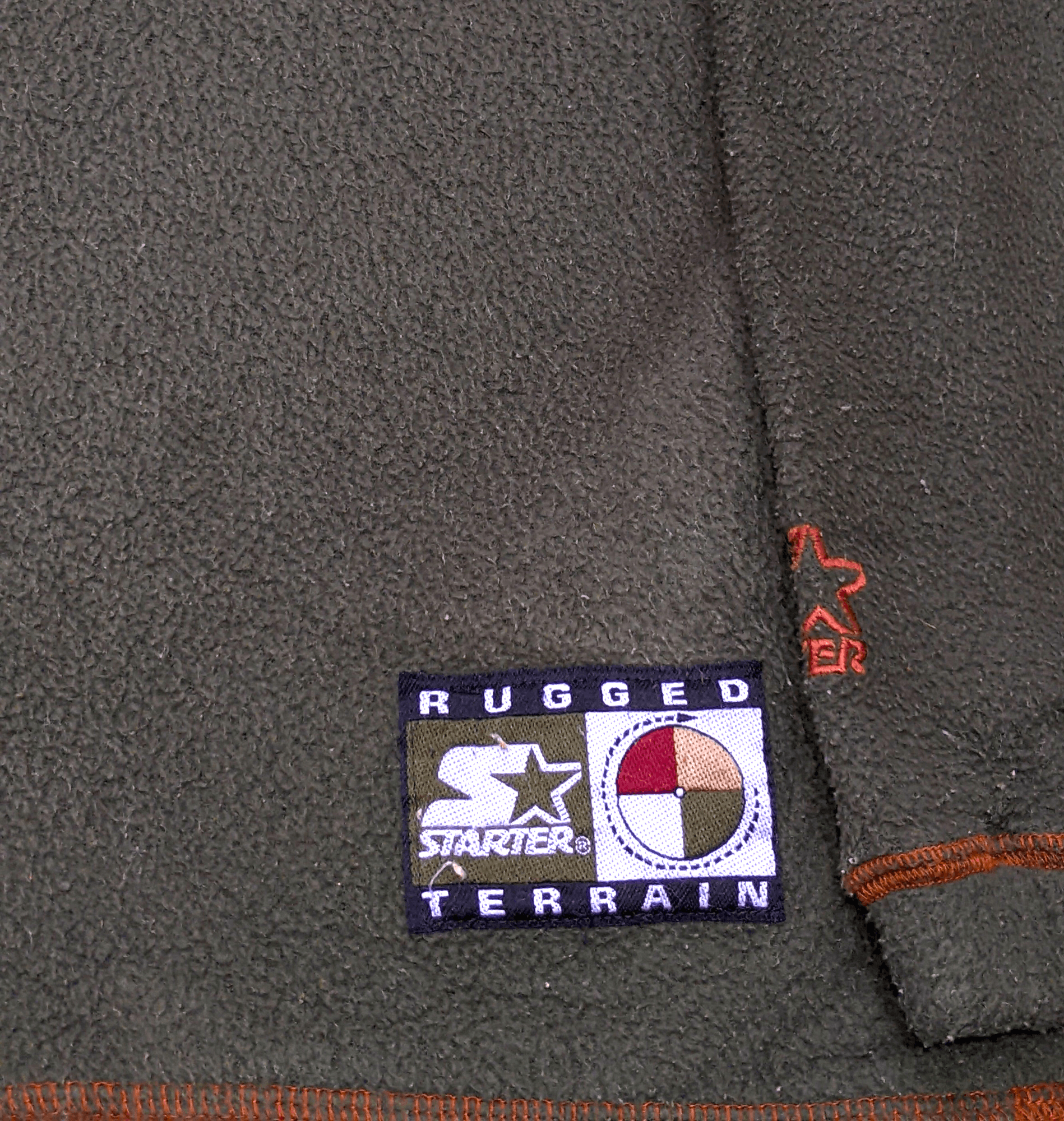 Vintage 90s Starter Rugged Terrain Recycled Fleece Hoodie