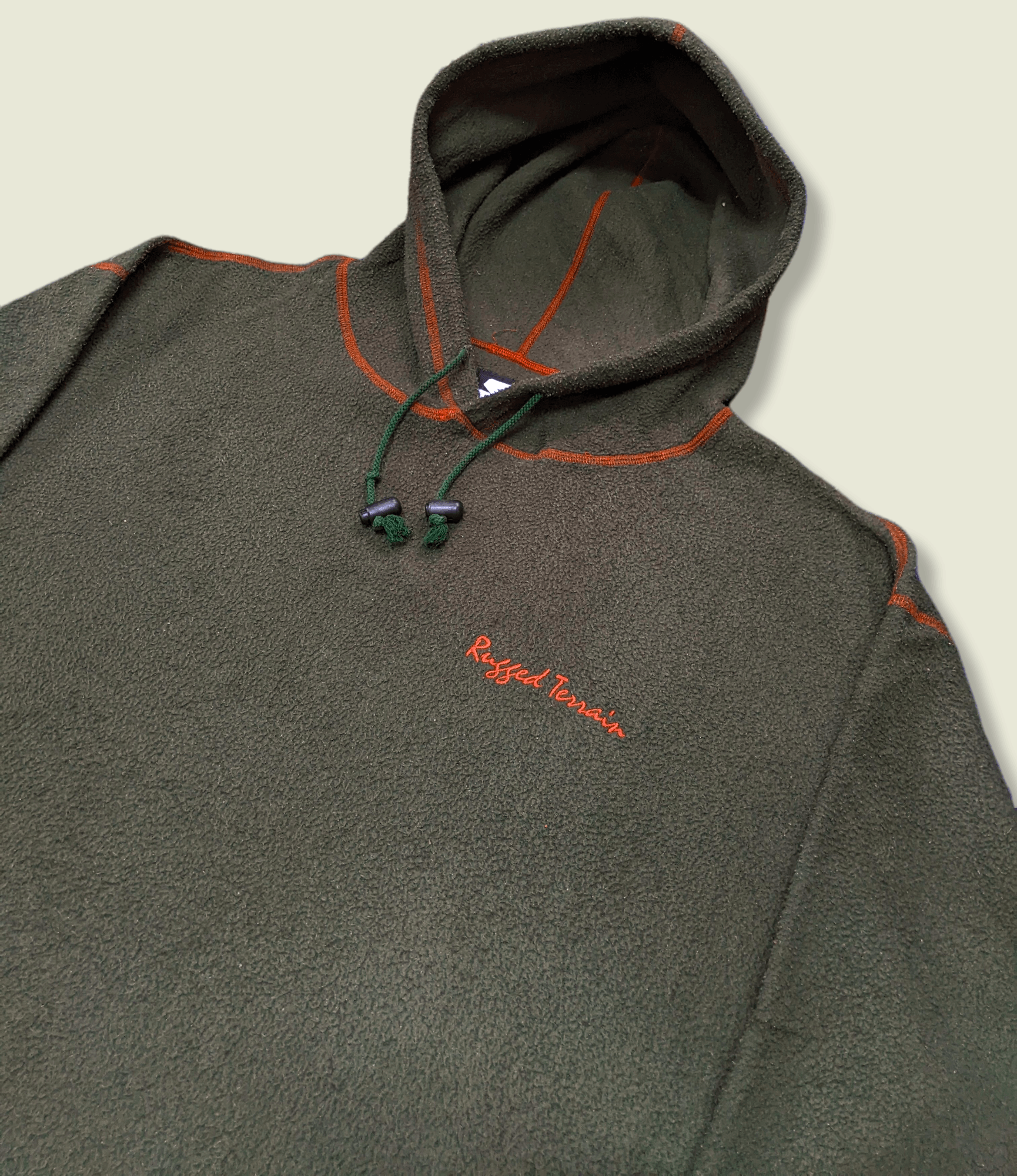 Vintage 90s Starter Rugged Terrain Recycled Fleece Hoodie