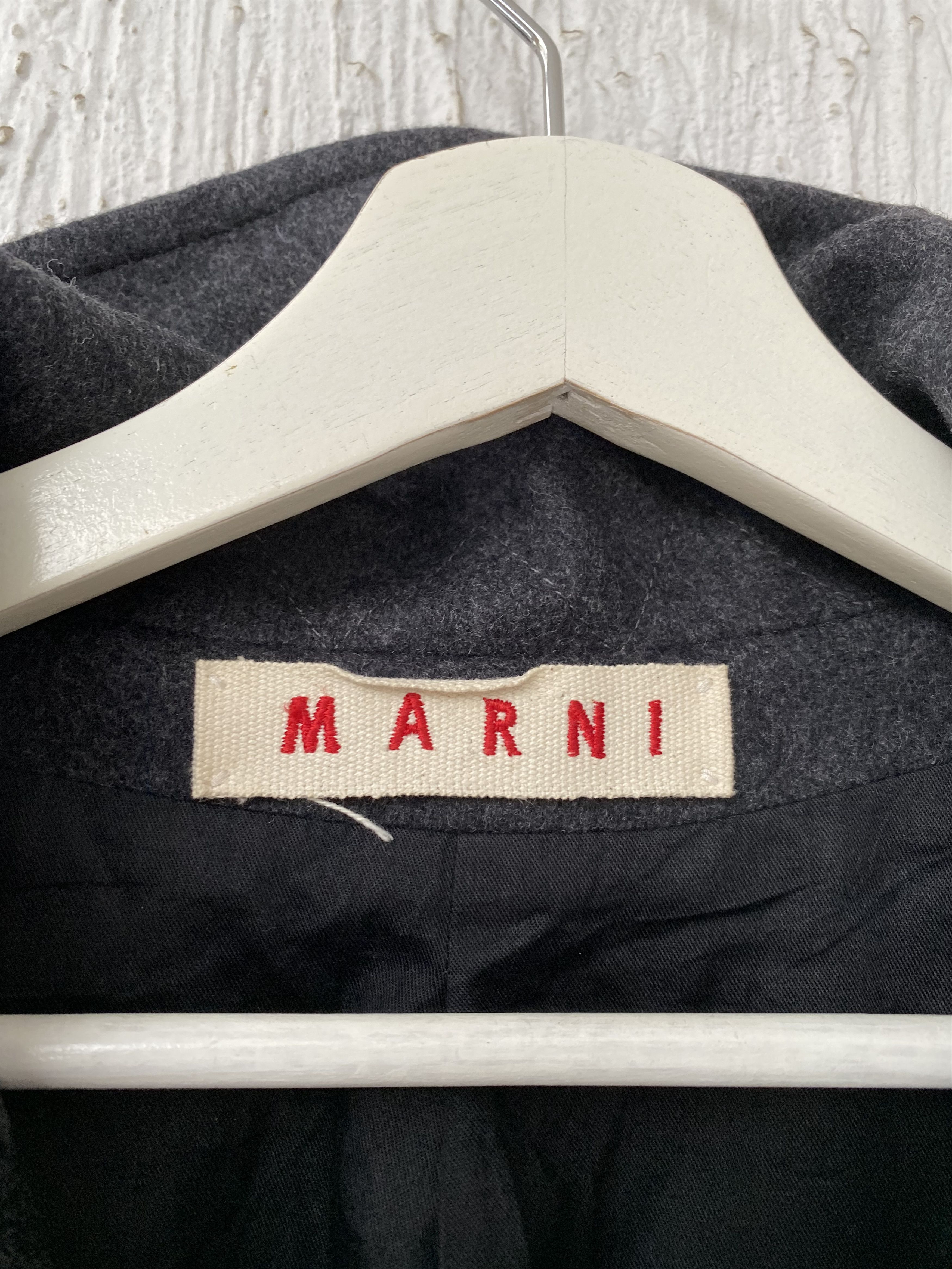Marni long wool coat Size US S / EU 44-46 / 1 - 4 Thumbnail
