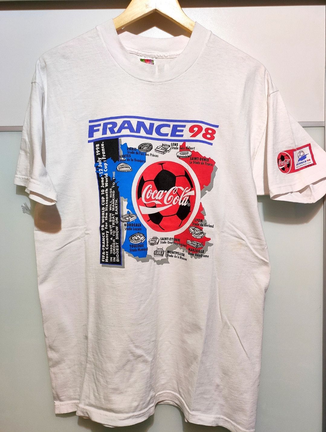 Vtg 1998 FIFA World Cup France. Venues