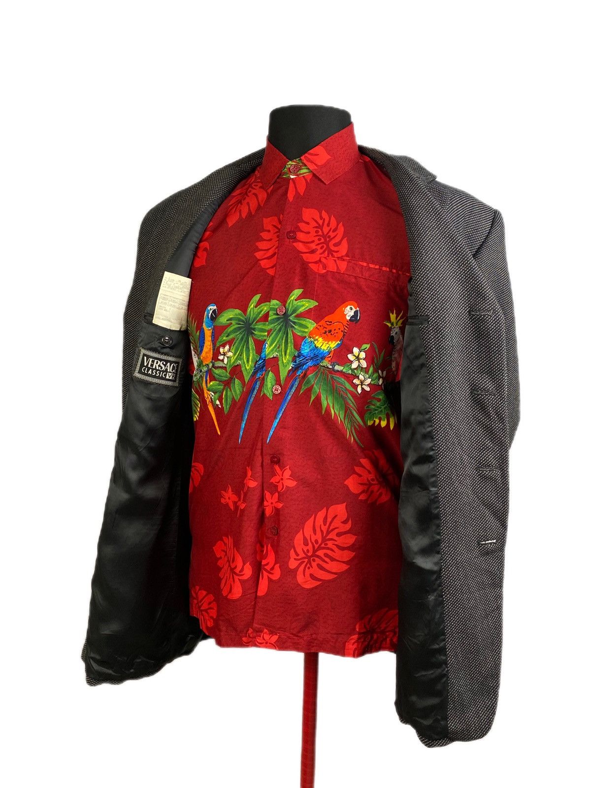 Versace Jeans Couture × Vintage Vintage Versace V2 Blazer 54 Size 54R - 1 Thumbnail