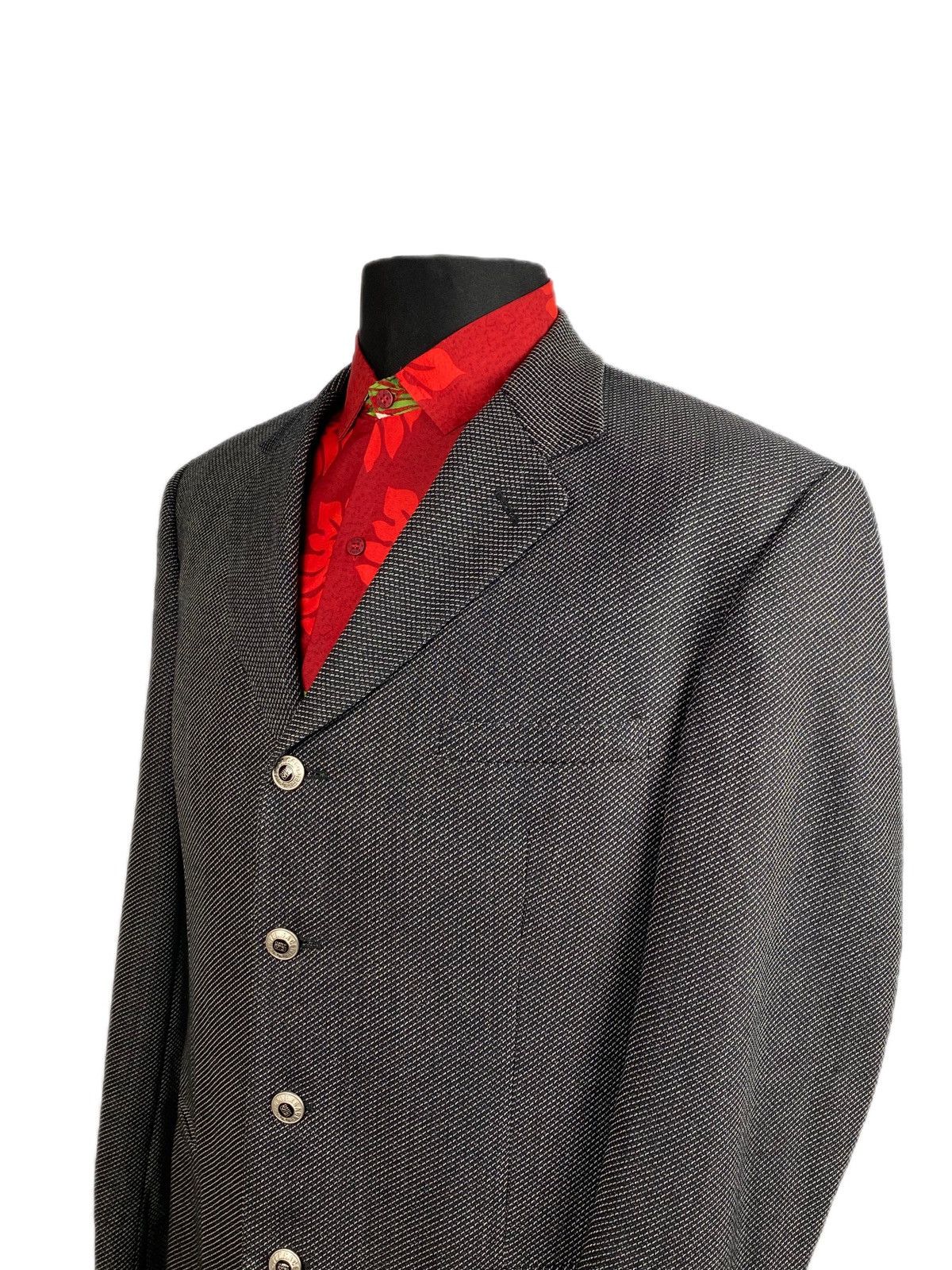 Versace Jeans Couture × Vintage Vintage Versace V2 Blazer 54 Size 54R - 7 Thumbnail