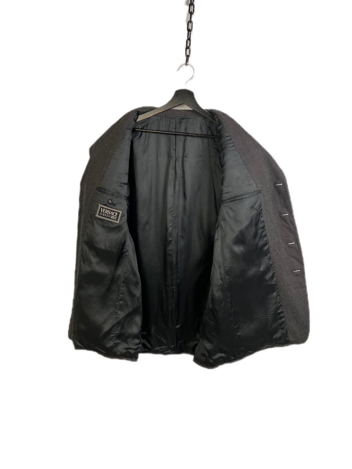 Versace Jeans Couture × Vintage Vintage Versace V2 Blazer 54 Size 54R - 15 Thumbnail