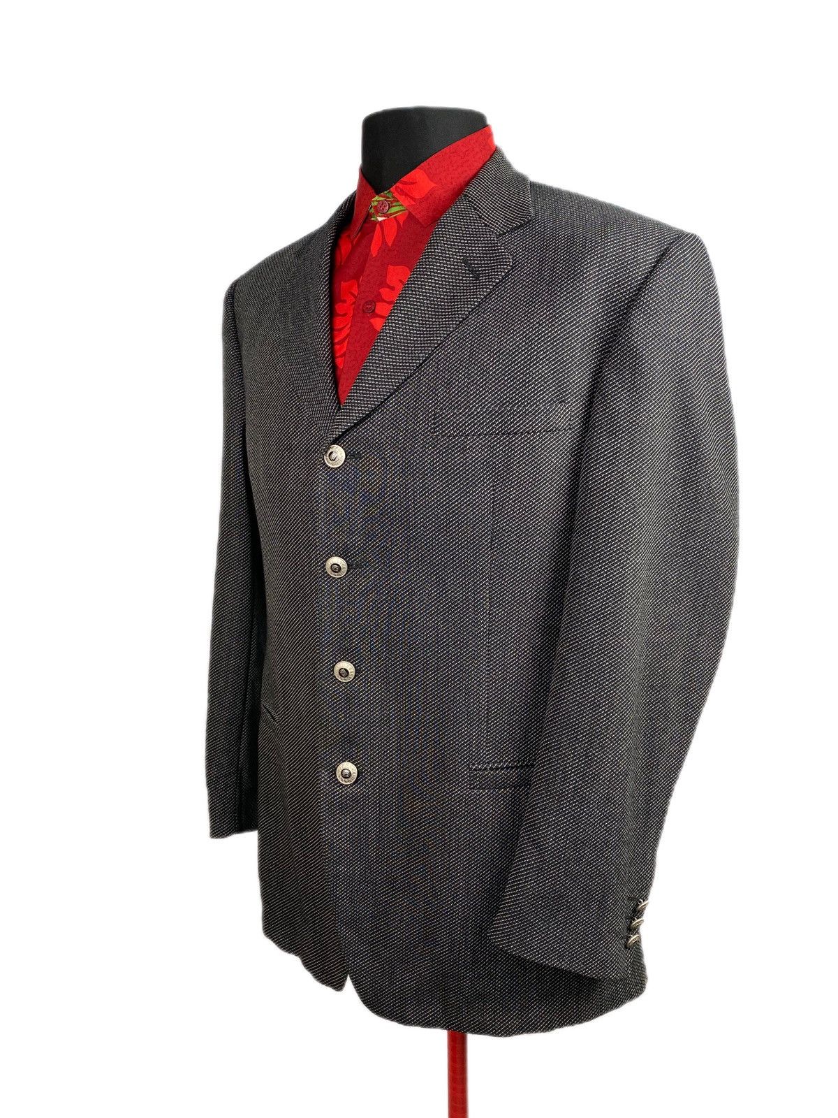 Versace Jeans Couture × Vintage Vintage Versace V2 Blazer 54 Size 54R - 5 Thumbnail