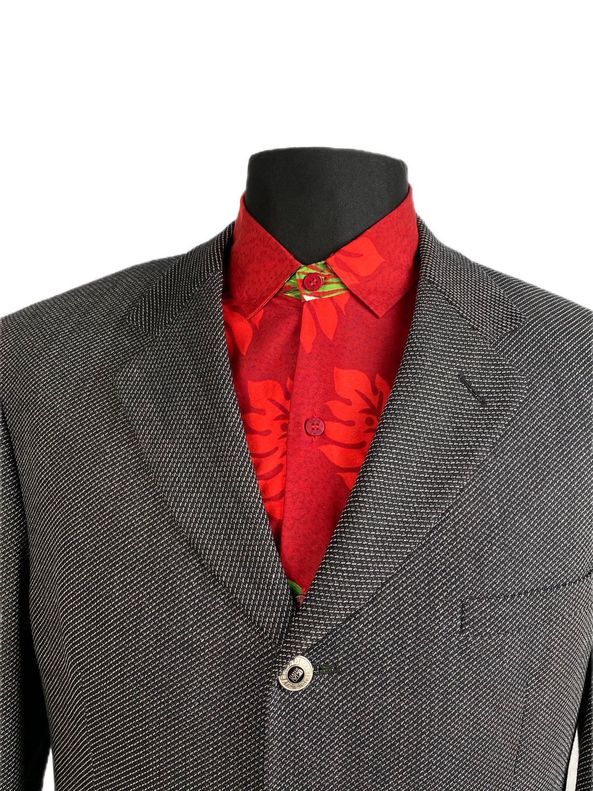Versace Jeans Couture × Vintage Vintage Versace V2 Blazer 54 Size 54R - 8 Thumbnail