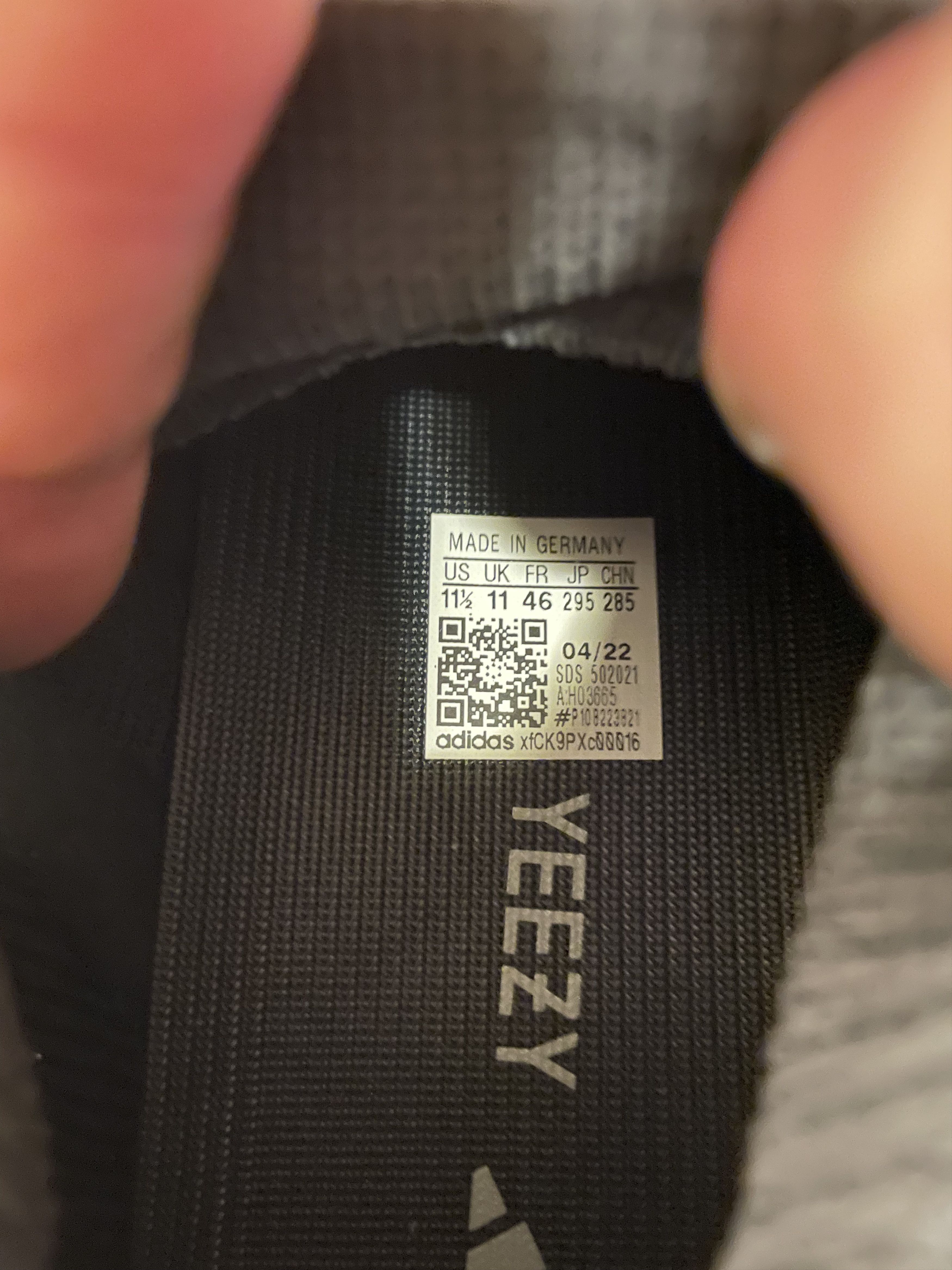 Adidas YEEZY 450 Size US 11.5 / EU 44-45 - 2 Thumbnail