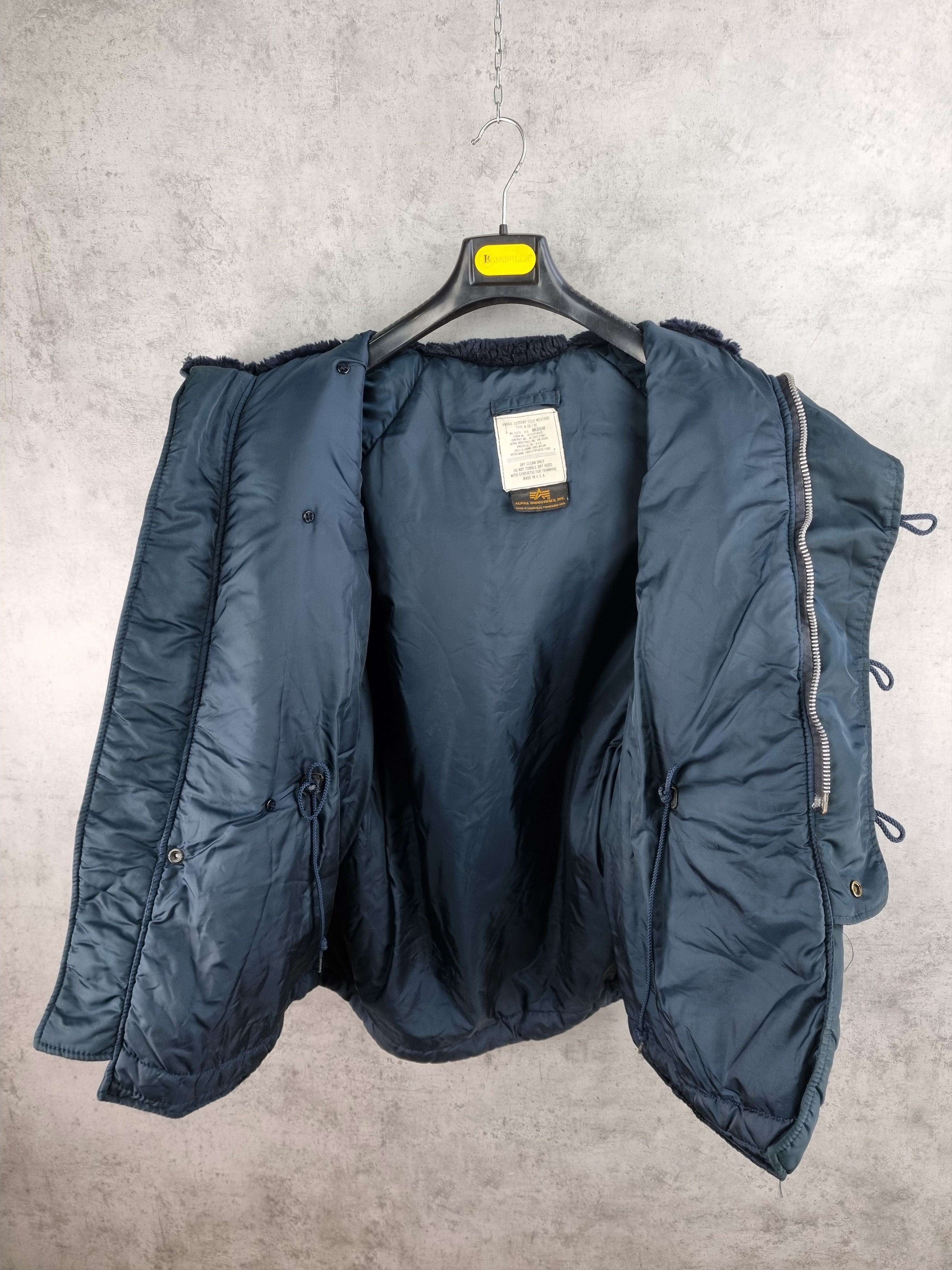 Alpha Industries × Vintage Alpha Industries Parka, Extreme Cold Weather Nylon Hooded Size US M / EU 48-50 / 2 - 8 Thumbnail