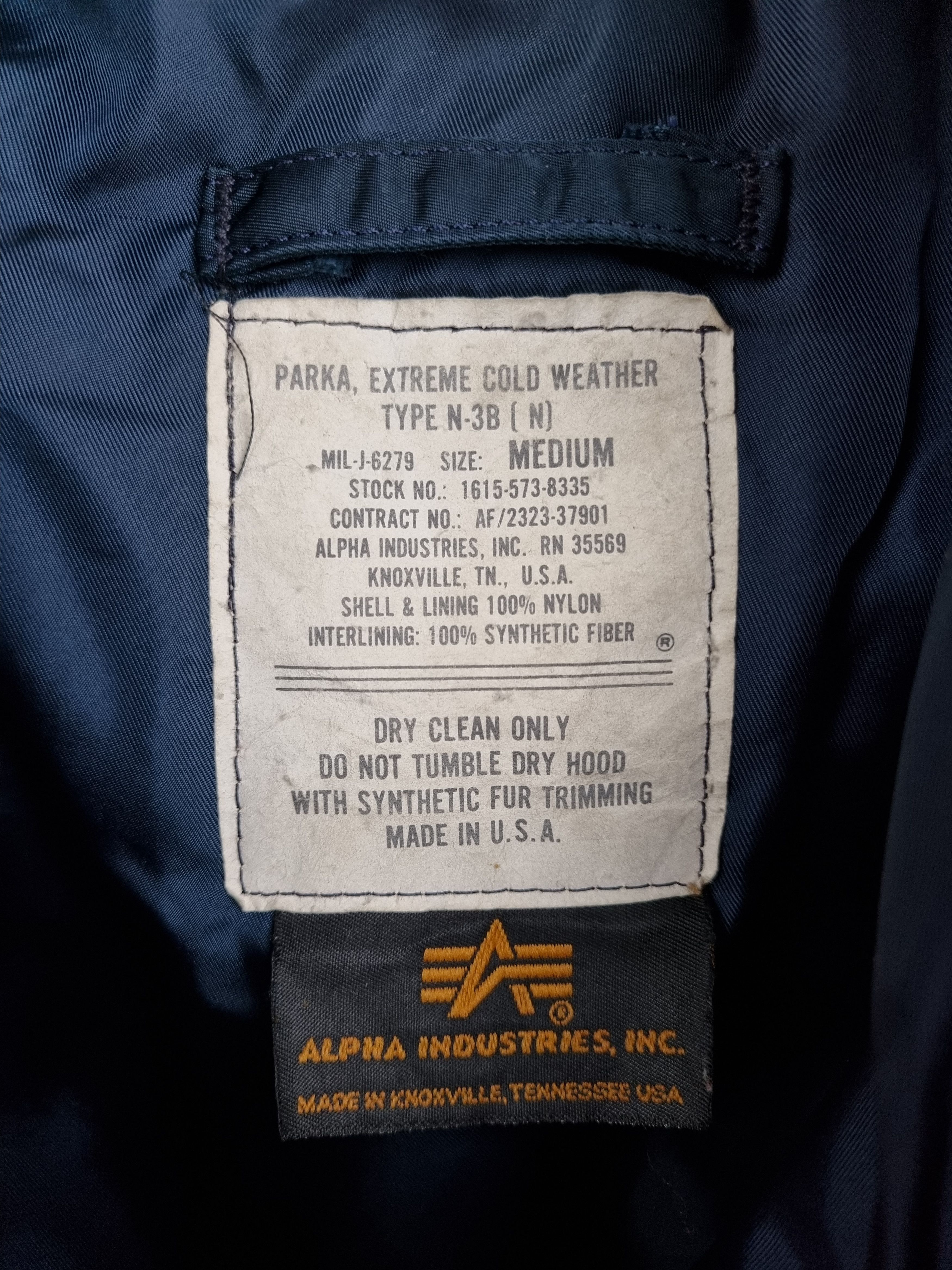 Alpha Industries × Vintage Alpha Industries Parka, Extreme Cold Weather Nylon Hooded Size US M / EU 48-50 / 2 - 14 Thumbnail