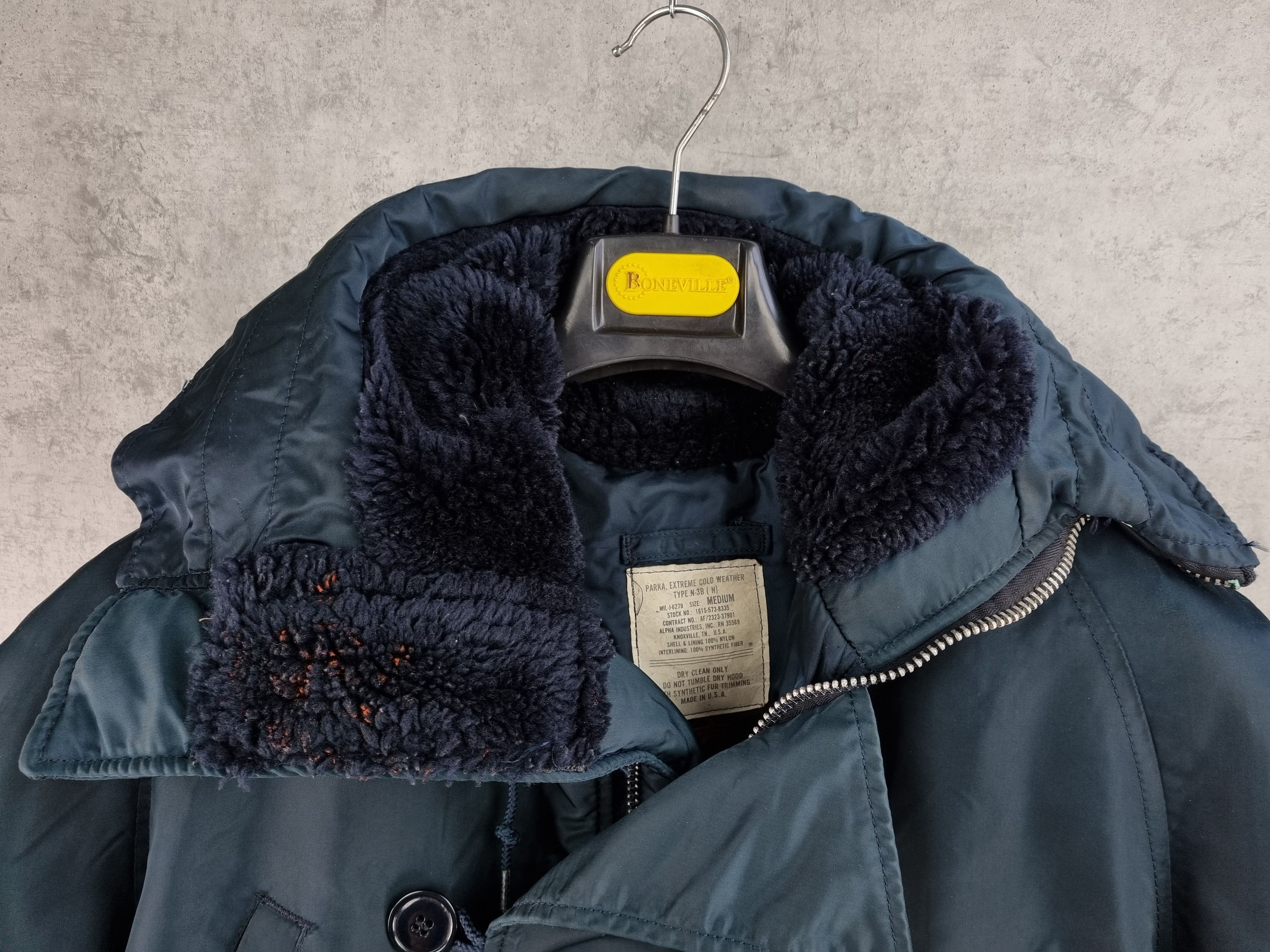 Alpha Industries × Vintage Alpha Industries Parka, Extreme Cold Weather Nylon Hooded Size US M / EU 48-50 / 2 - 15 Thumbnail