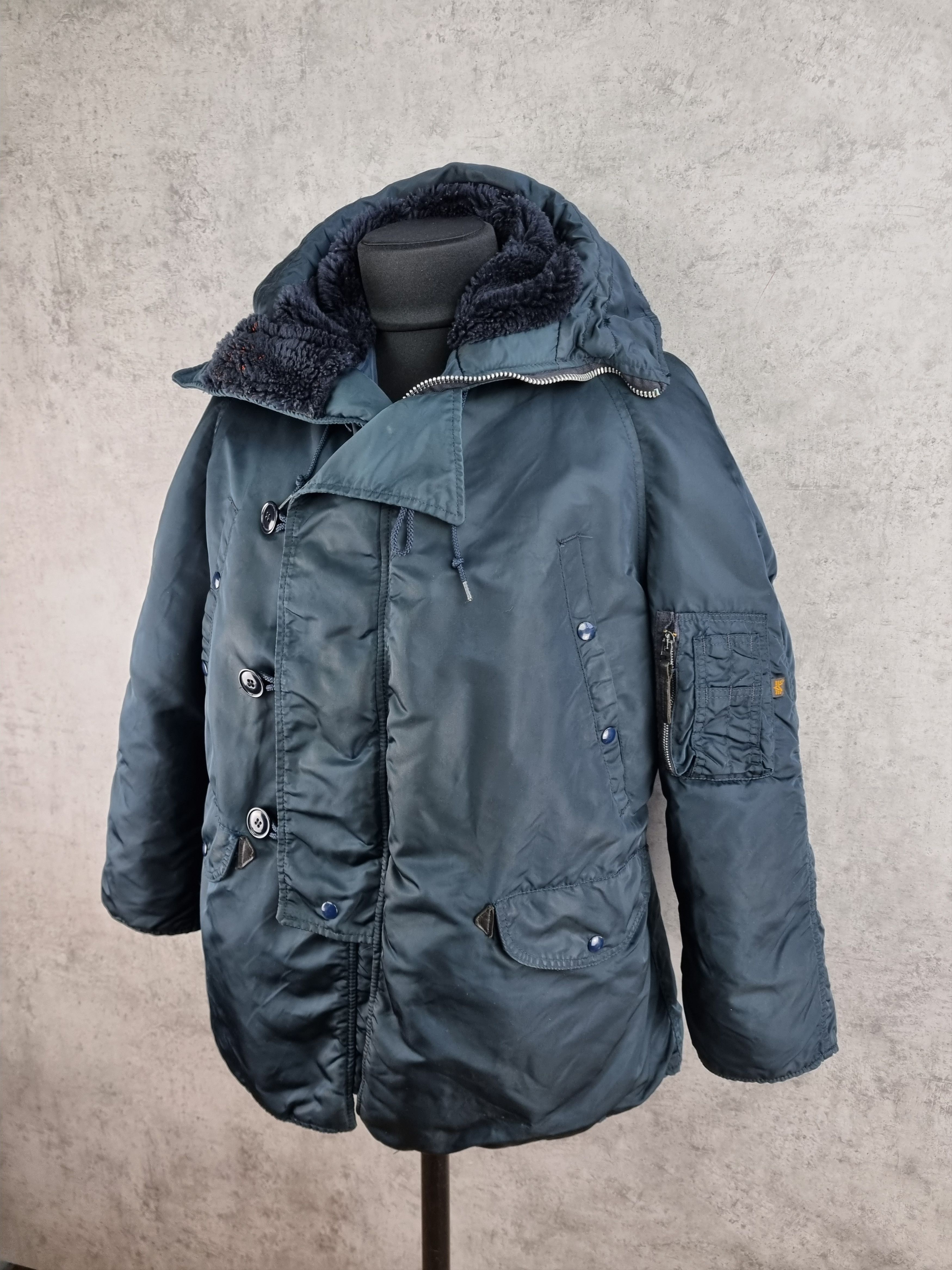 Alpha Industries × Vintage Alpha Industries Parka, Extreme Cold Weather Nylon Hooded Size US M / EU 48-50 / 2 - 6 Thumbnail