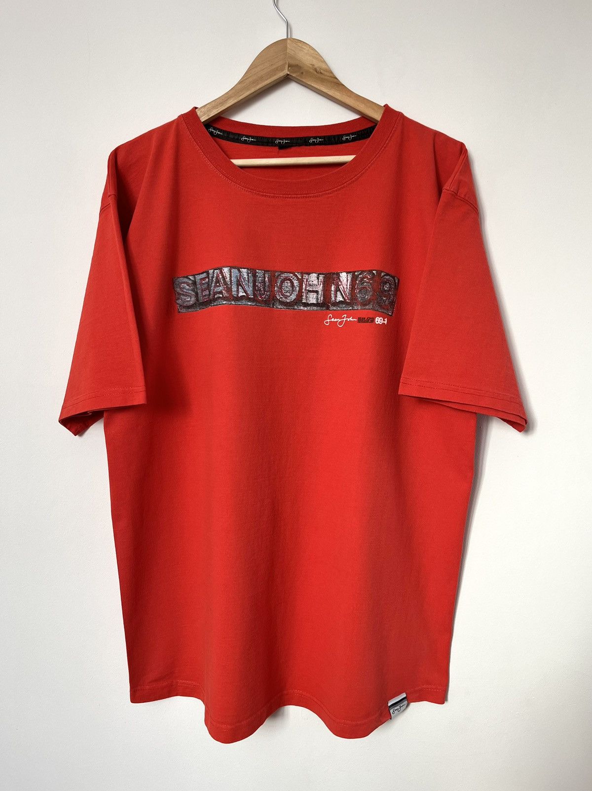 Rap Tees × Sean John × Vintage VINTAGE Y2K SEAN JOHN 69 HIP-HOP T-SHIRT Size US XXL / EU 58 / 5 - 1 Thumbnail