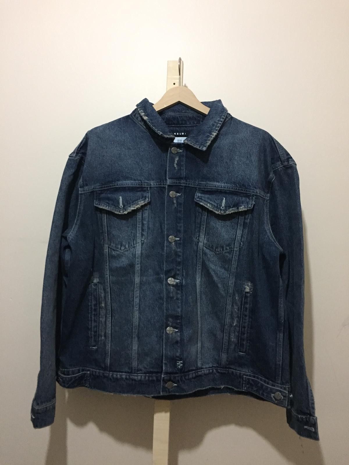Ksubi Distressed Denim Jacket Size US XXL / EU 58 / 5 - 12 Thumbnail