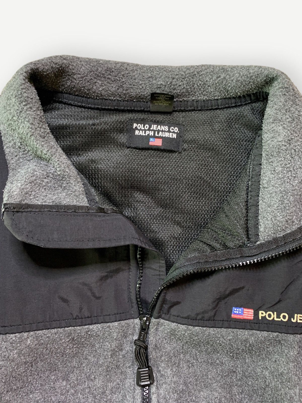 Polo Ralph Lauren Vintage Polo Ralph Lauren Fleece Zip Up Jacket USA Y2K Size US M / EU 48-50 / 2 - 5 Thumbnail