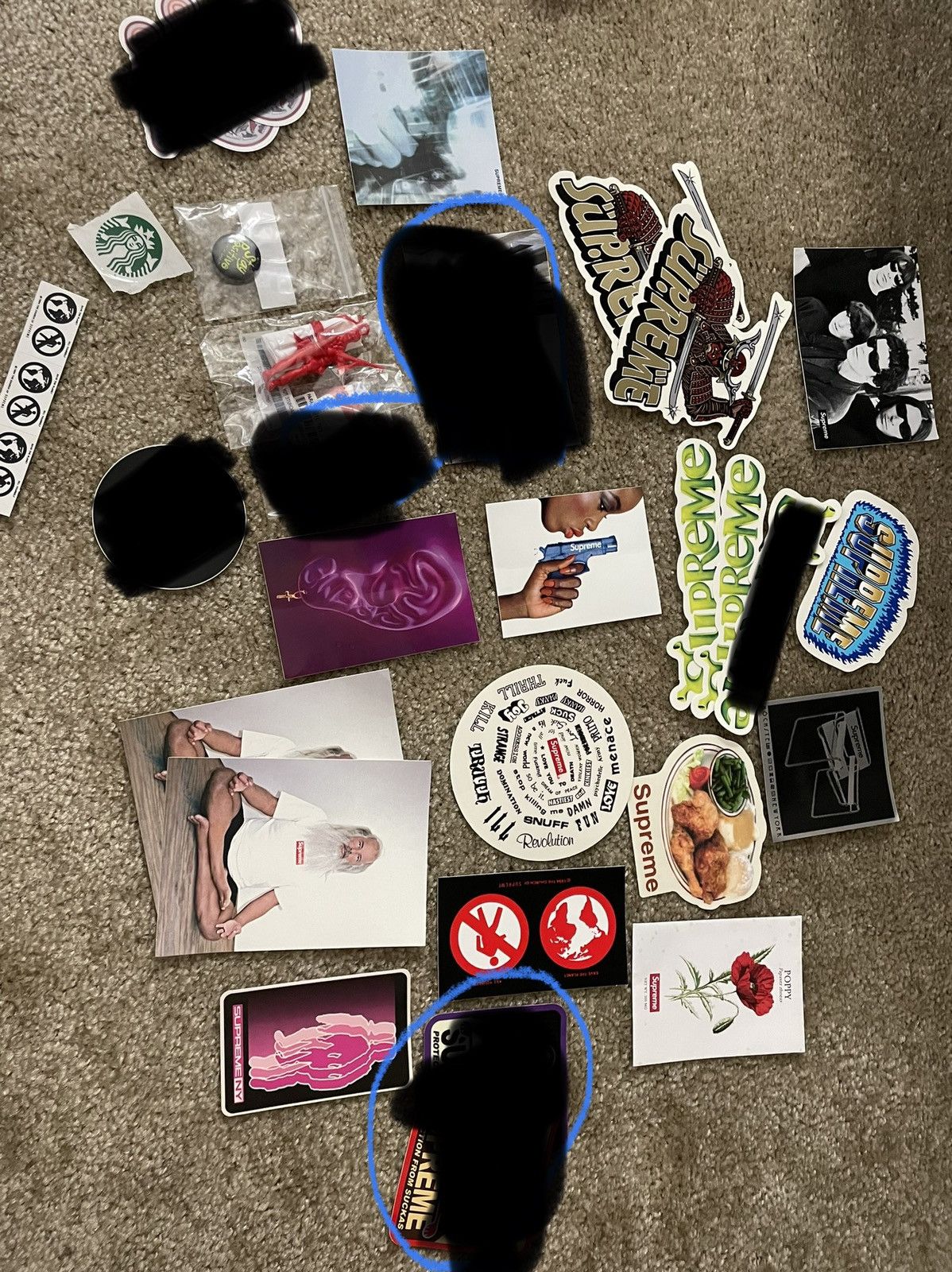 Supreme Supreme Palace Limited Stickers NeW Size ONE SIZE - 1 Thumbnail