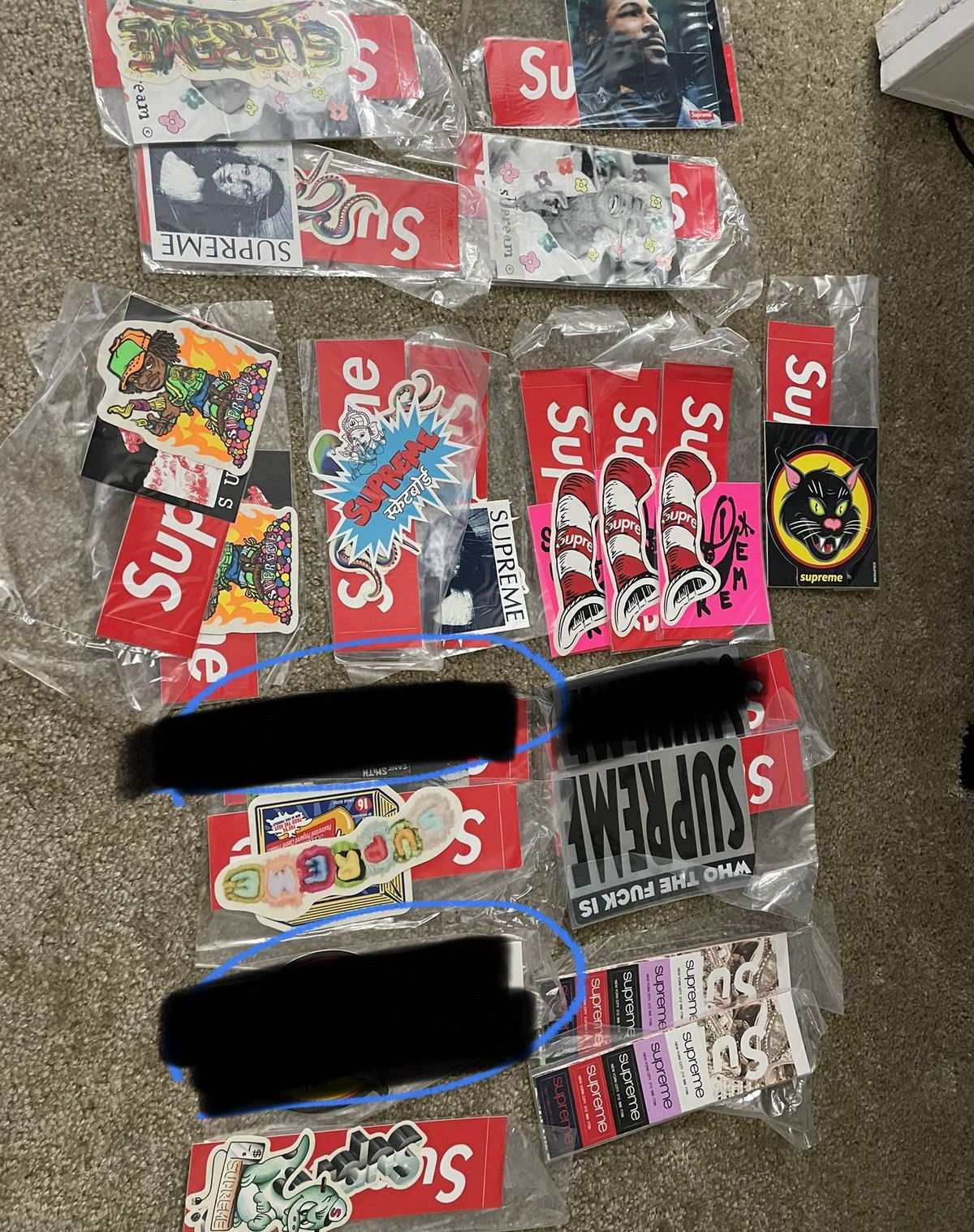 Supreme Supreme Palace Limited Stickers NeW Size ONE SIZE - 2 Thumbnail