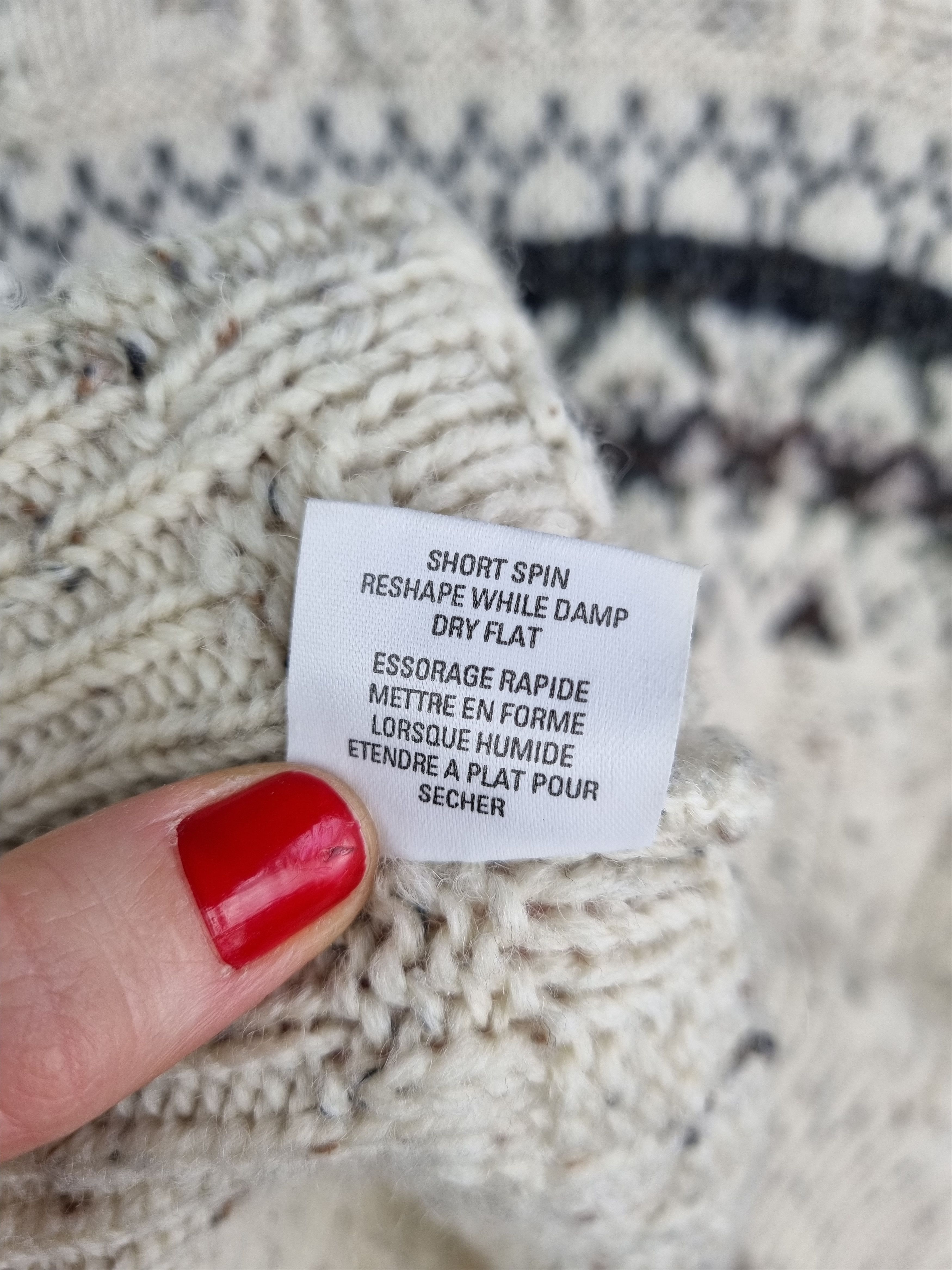 Aran Crafts × Barbour 80s Wool Sweater Aran Crafts Fisherman Cable Knitwear Size US L / EU 52-54 / 3 - 15 Thumbnail