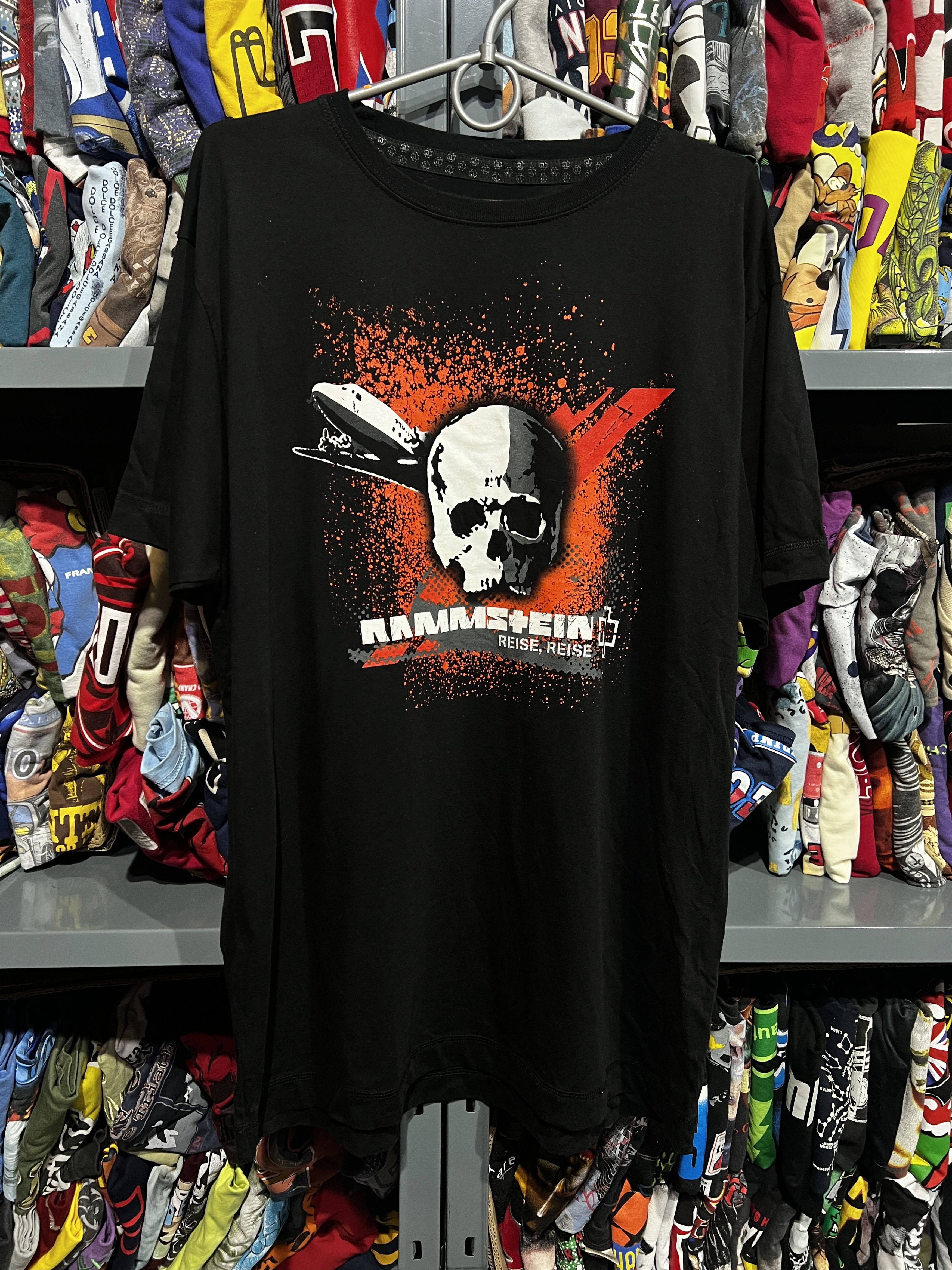 Rammstein rock band vintage tee shirt size XL