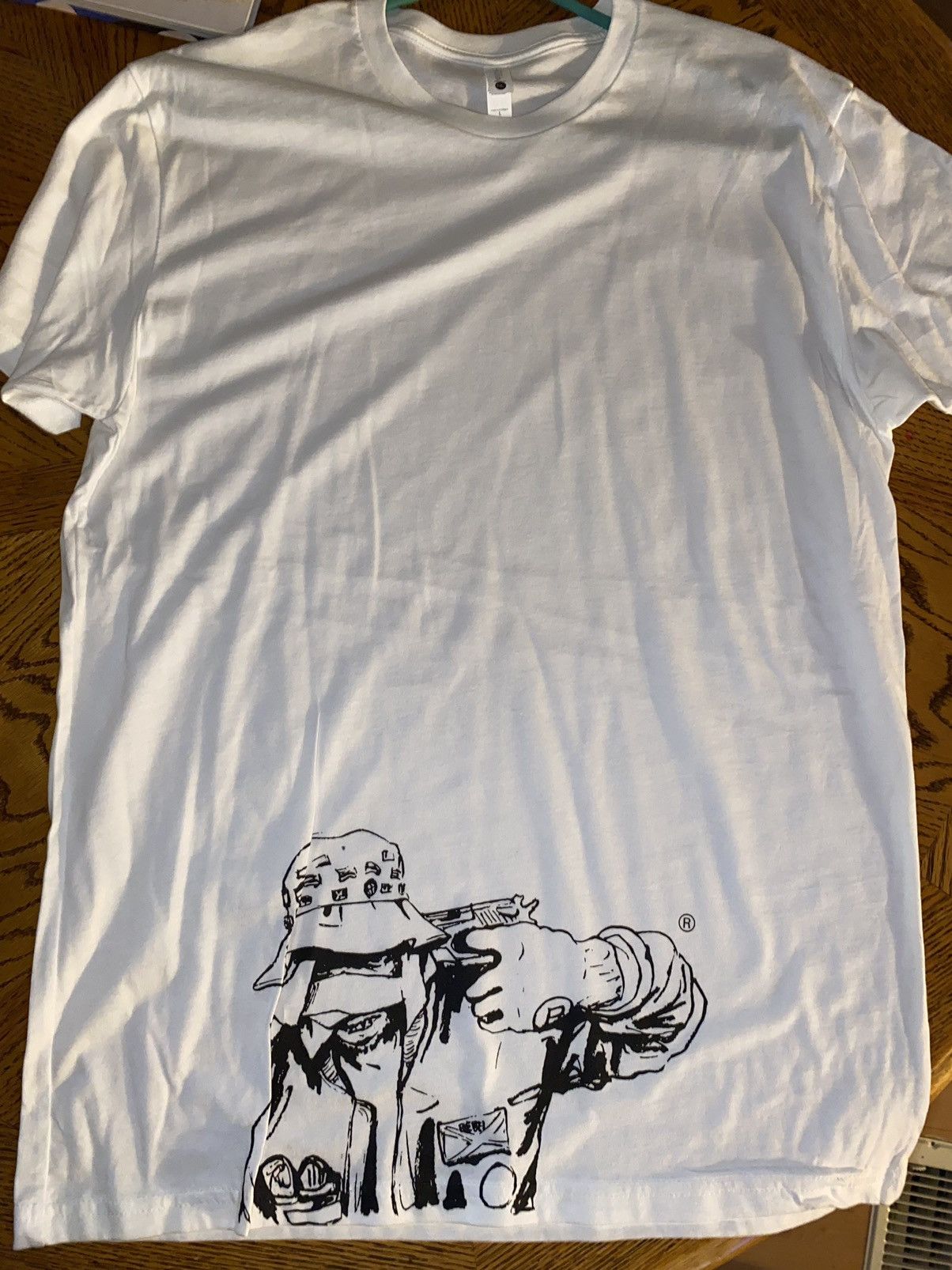 Mach-Hommy Tee Shirt “RARE INVESTOR PIECE” NWOT / Large