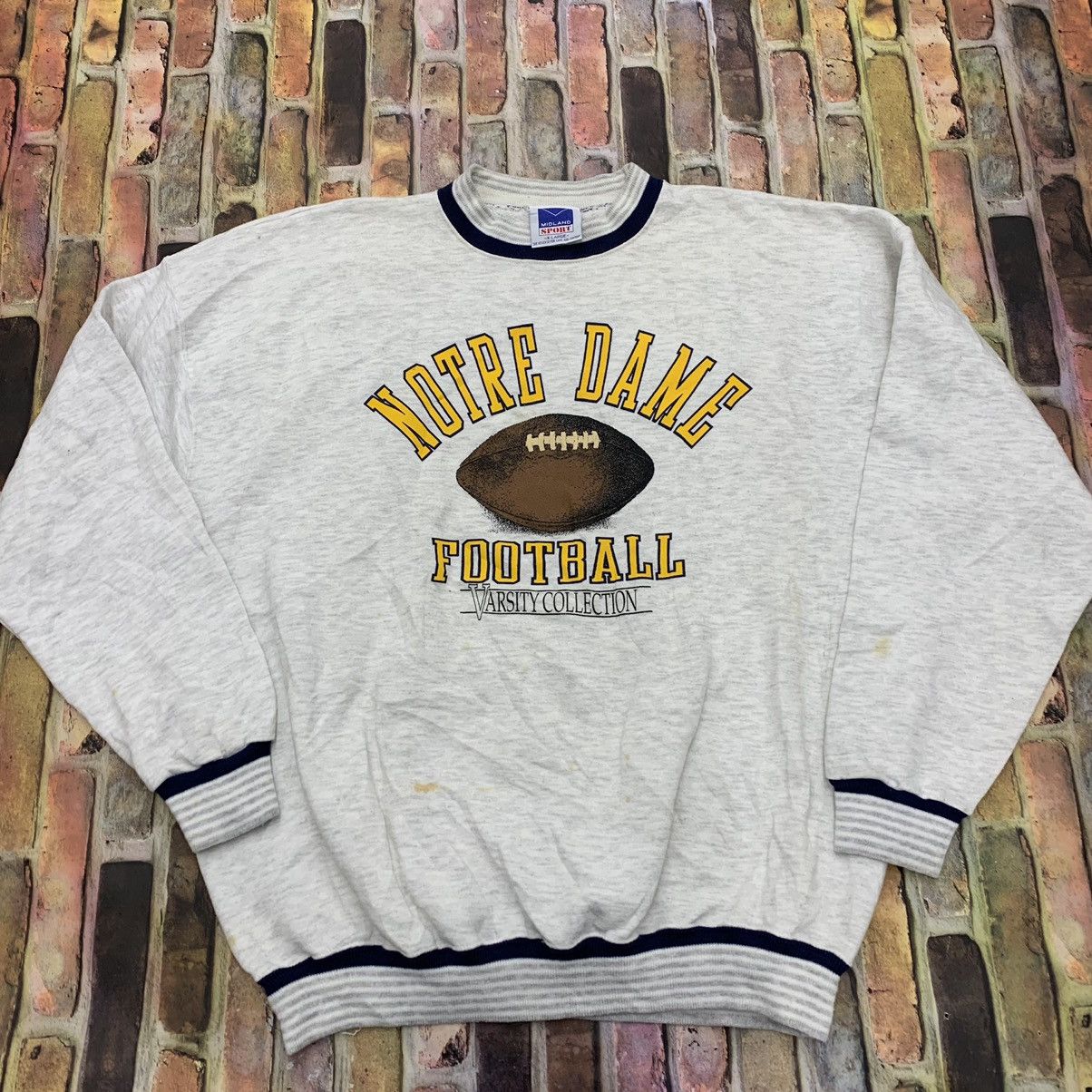 NCAA × Vintage Vintage Notre Dame sweatshirt Size US XL / EU 56 / 4 - 1 Thumbnail