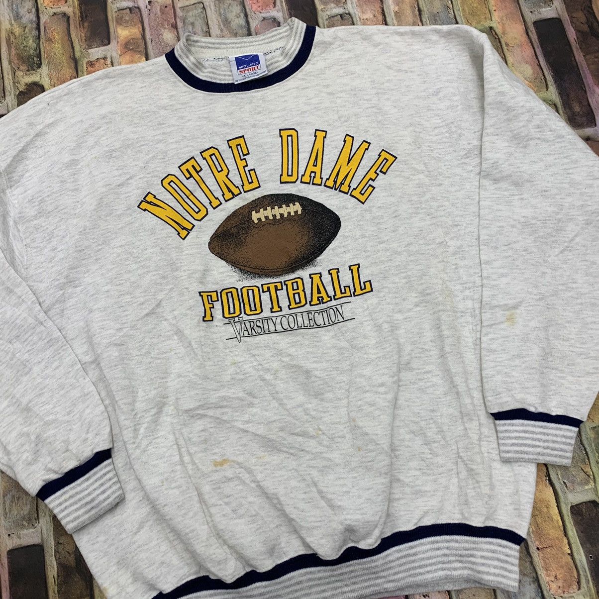 NCAA × Vintage Vintage Notre Dame sweatshirt Size US XL / EU 56 / 4 - 3 Thumbnail
