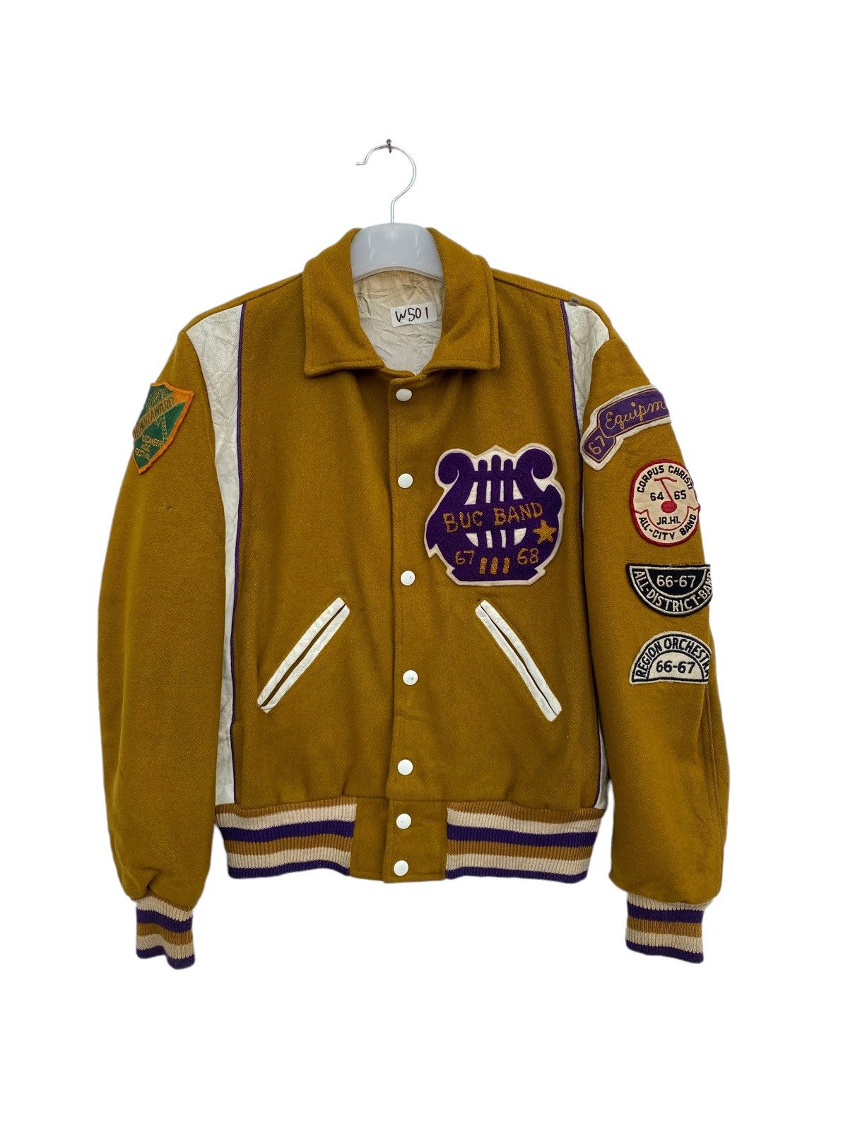Vintage Vintage 1967/68 Buc Band Letterman Varsity Jacket Size US M / EU 48-50 / 2 - 1 Thumbnail