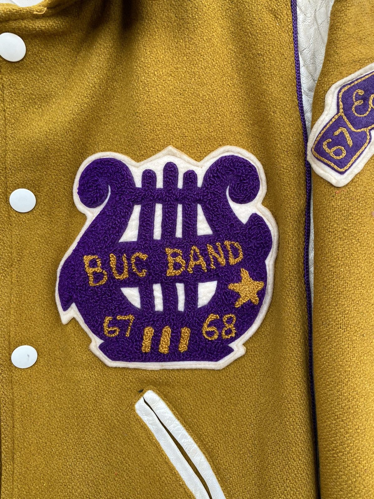 Vintage Vintage 1967/68 Buc Band Letterman Varsity Jacket Size US M / EU 48-50 / 2 - 3 Thumbnail