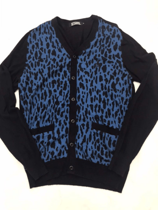 Hysteric Glamour Hysteric Glamour Skull & Leopard Print Cardigan