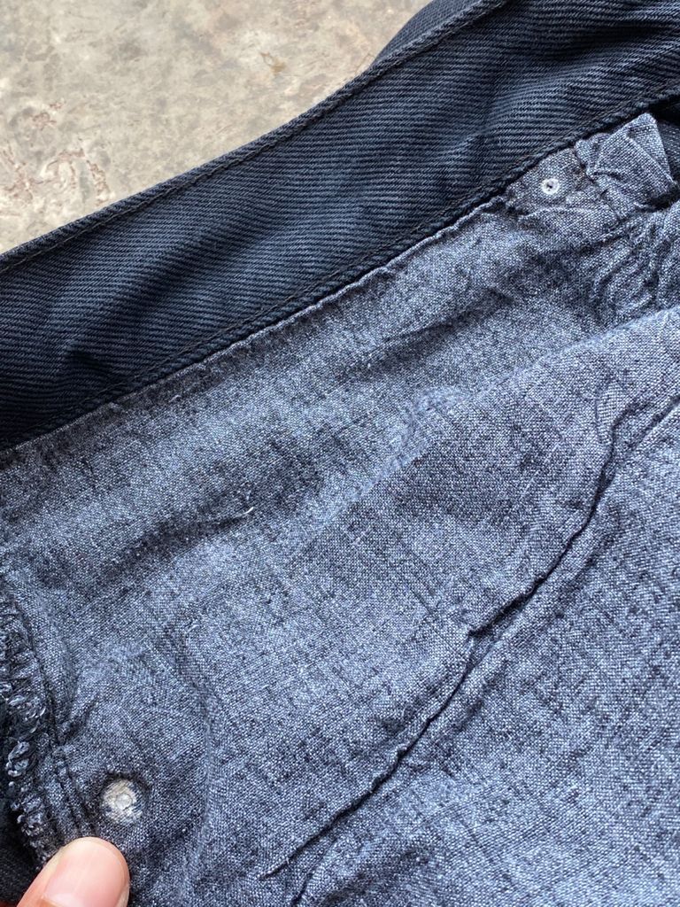 Levi's Vintage Clothing Levi's 501 Vintage Faded Black Jeans Release Hem Size US 37 - 11 Thumbnail