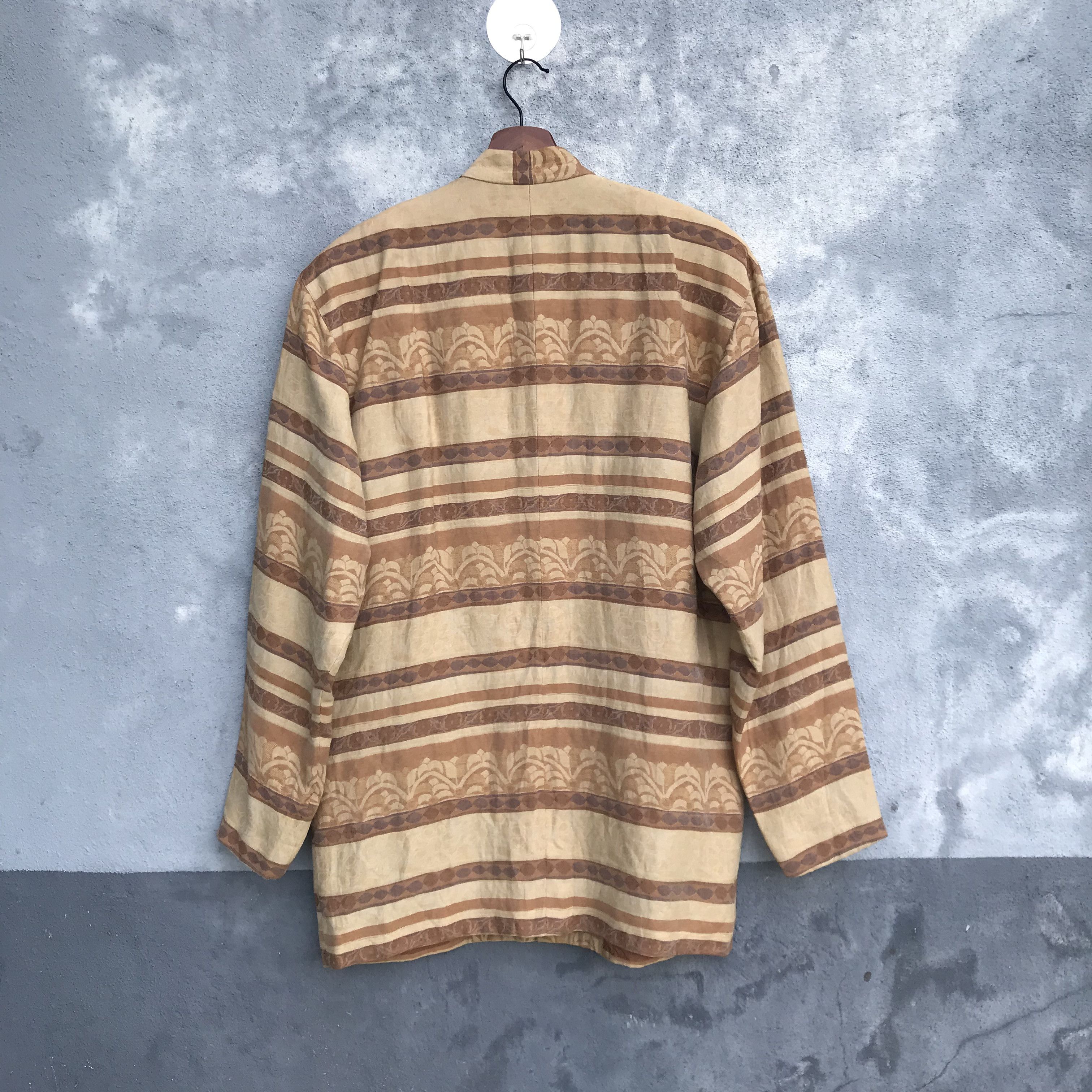 Bajra Designer Bajra linen classic native jacket yohji style Size US M / EU 48-50 / 2 - 5 Thumbnail