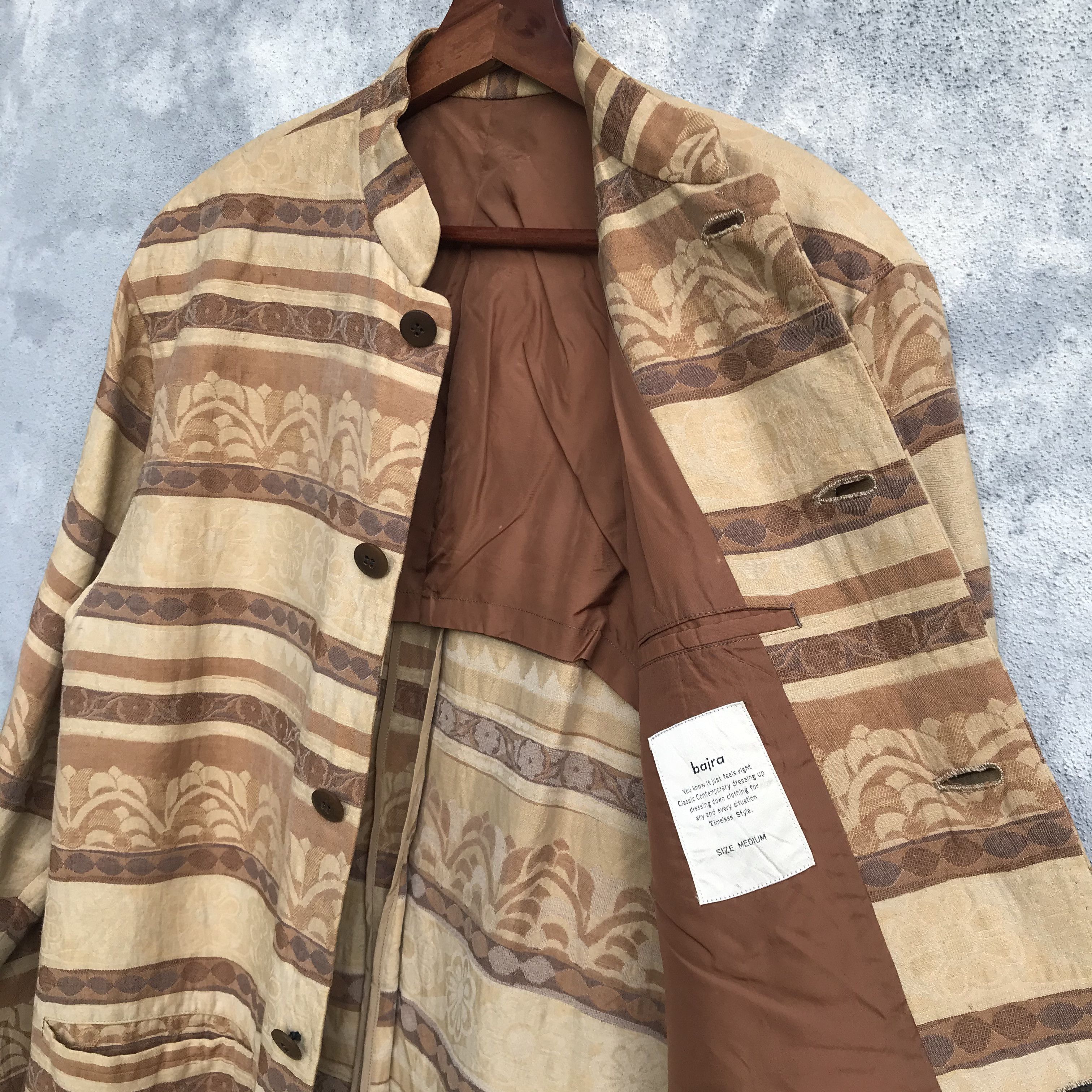 Bajra Designer Bajra linen classic native jacket yohji style Size US M / EU 48-50 / 2 - 6 Thumbnail