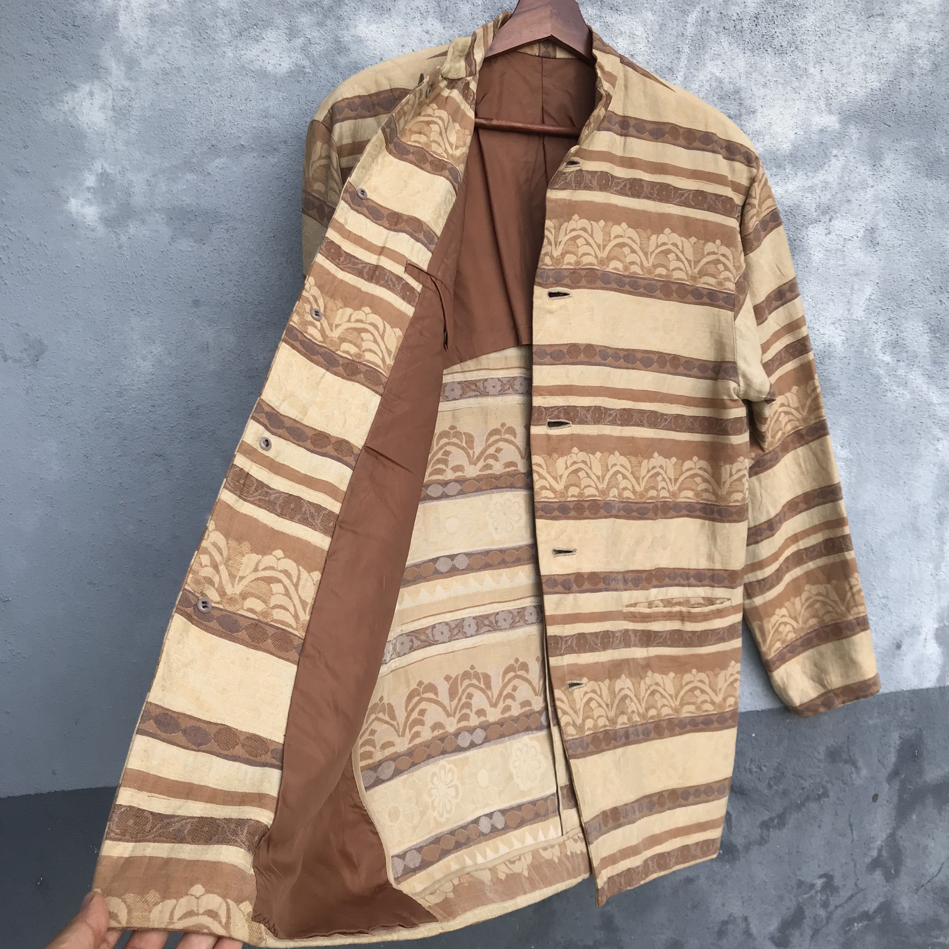 Bajra Designer Bajra linen classic native jacket yohji style Size US M / EU 48-50 / 2 - 8 Thumbnail