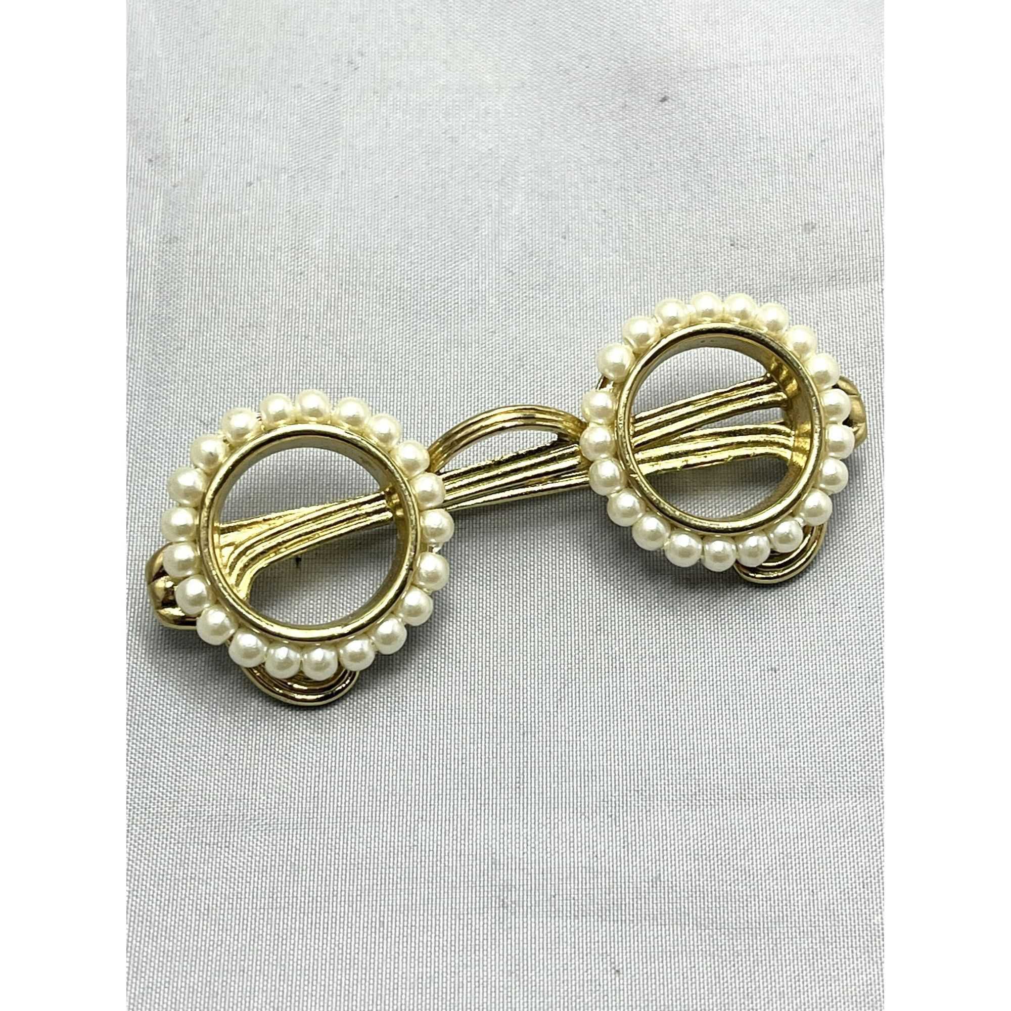 Vintage Vintage Faux Pearl Glasses Brooch Pin Size ONE SIZE - 5 Thumbnail