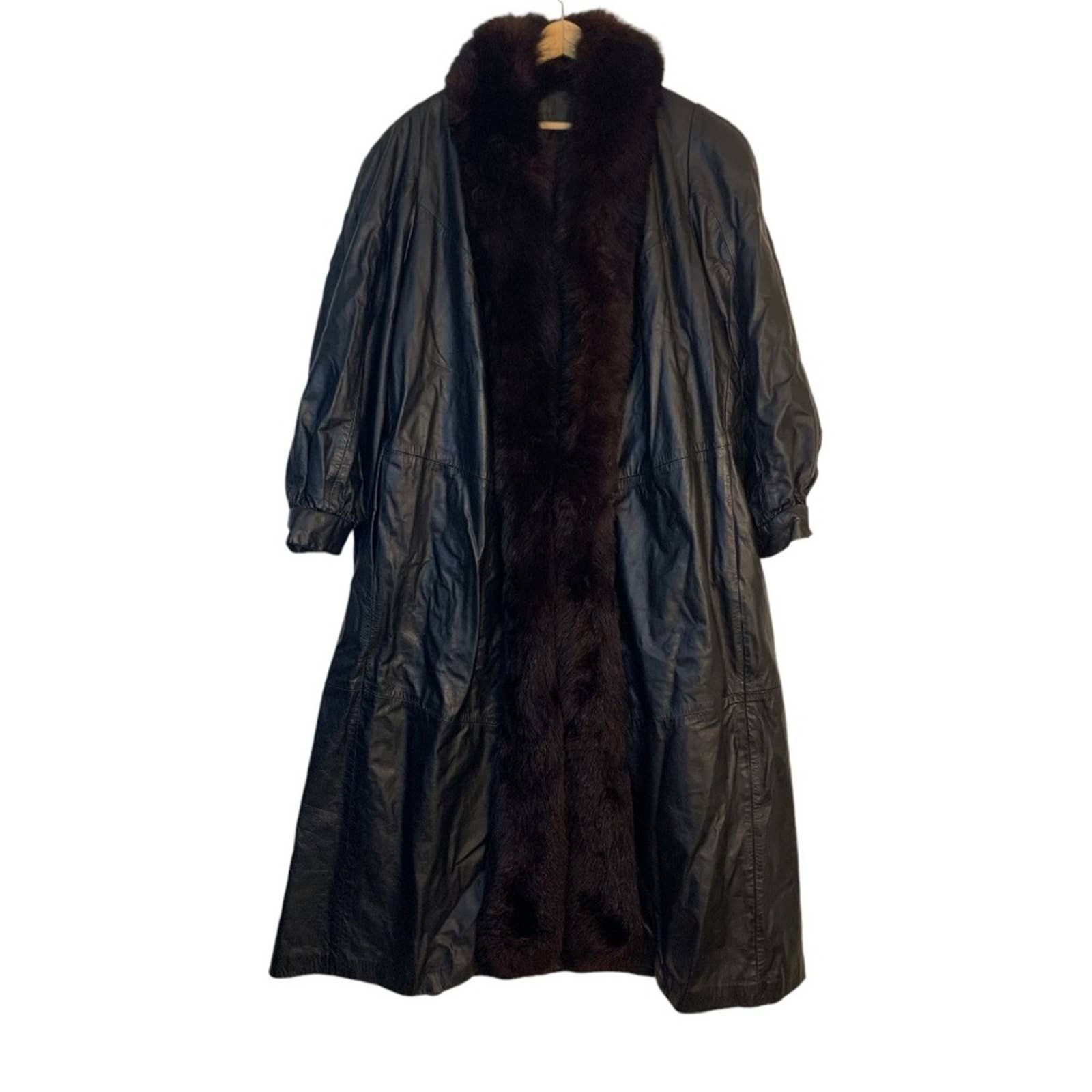Vintage PD Furs Black Leather Jacket