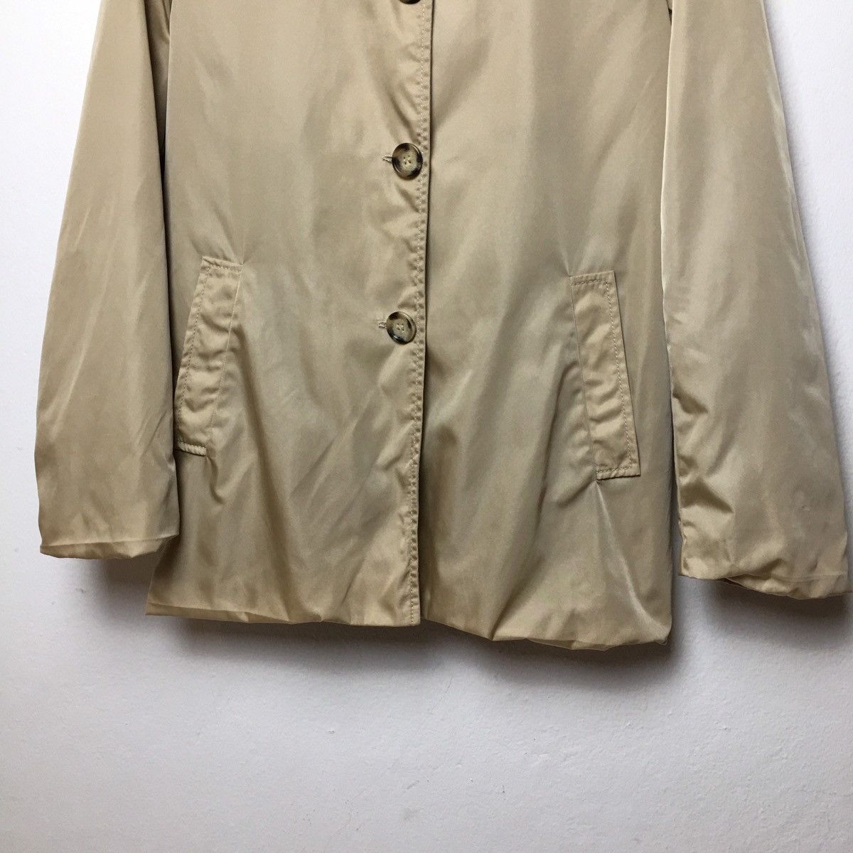 Prada Prada Gold Nylon Jacket Size M / US 6-8 / IT 42-44 - 3 Thumbnail