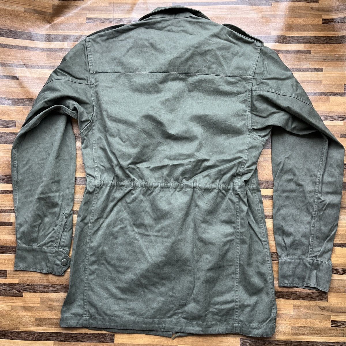 Vintage French Army Division Ugecoma SCB Military Tactical Jacket Size US M / EU 48-50 / 2 - 15 Thumbnail