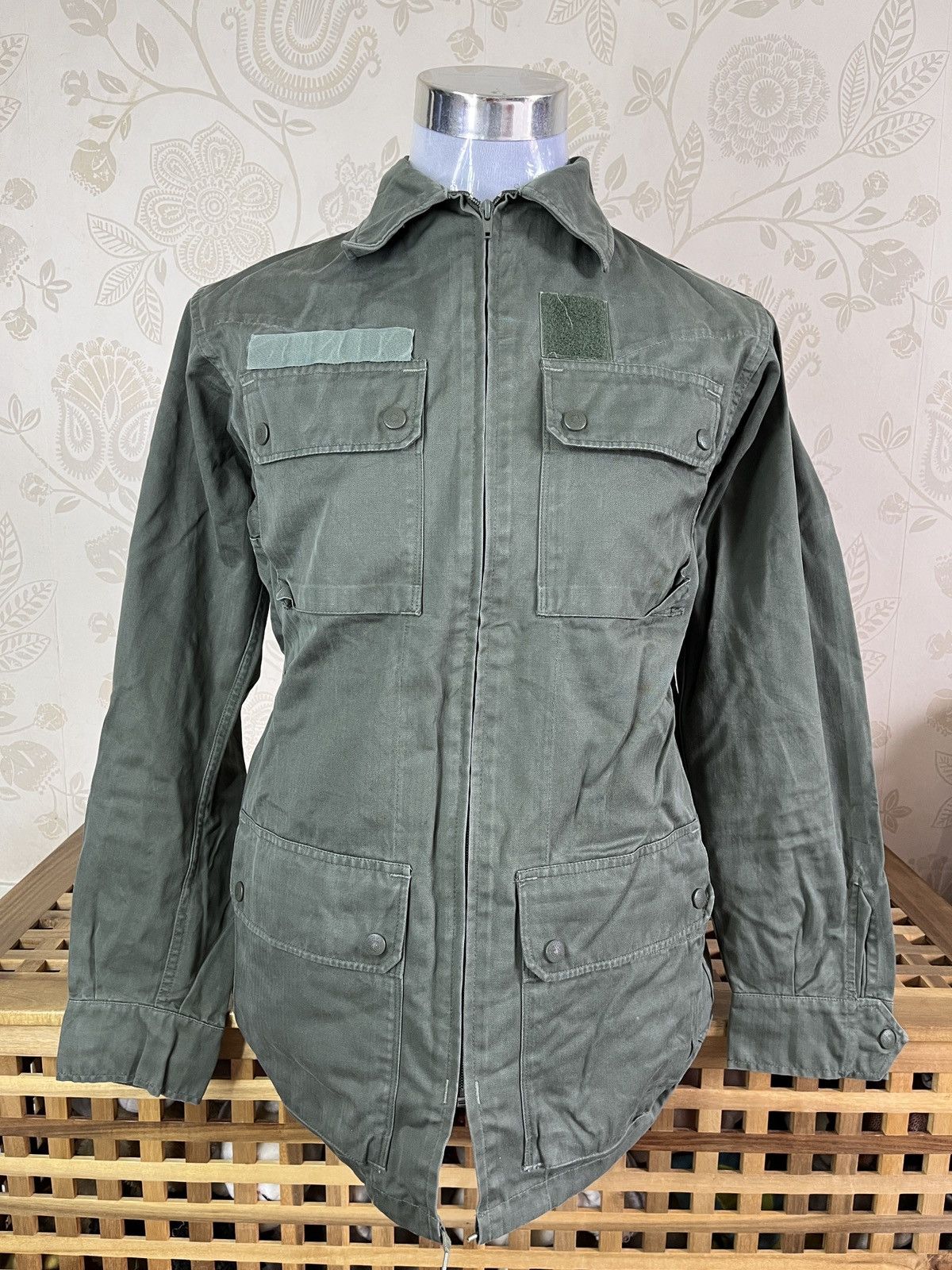 Vintage French Army Division Ugecoma SCB Military Tactical Jacket Size US M / EU 48-50 / 2 - 1 Thumbnail