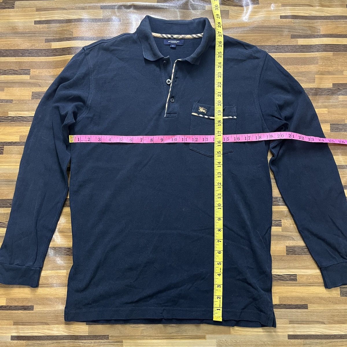 Burberry × Vintage Vintage 80s Burberry Long Sleeves Size US S / EU 44-46 / 1 - 4 Thumbnail