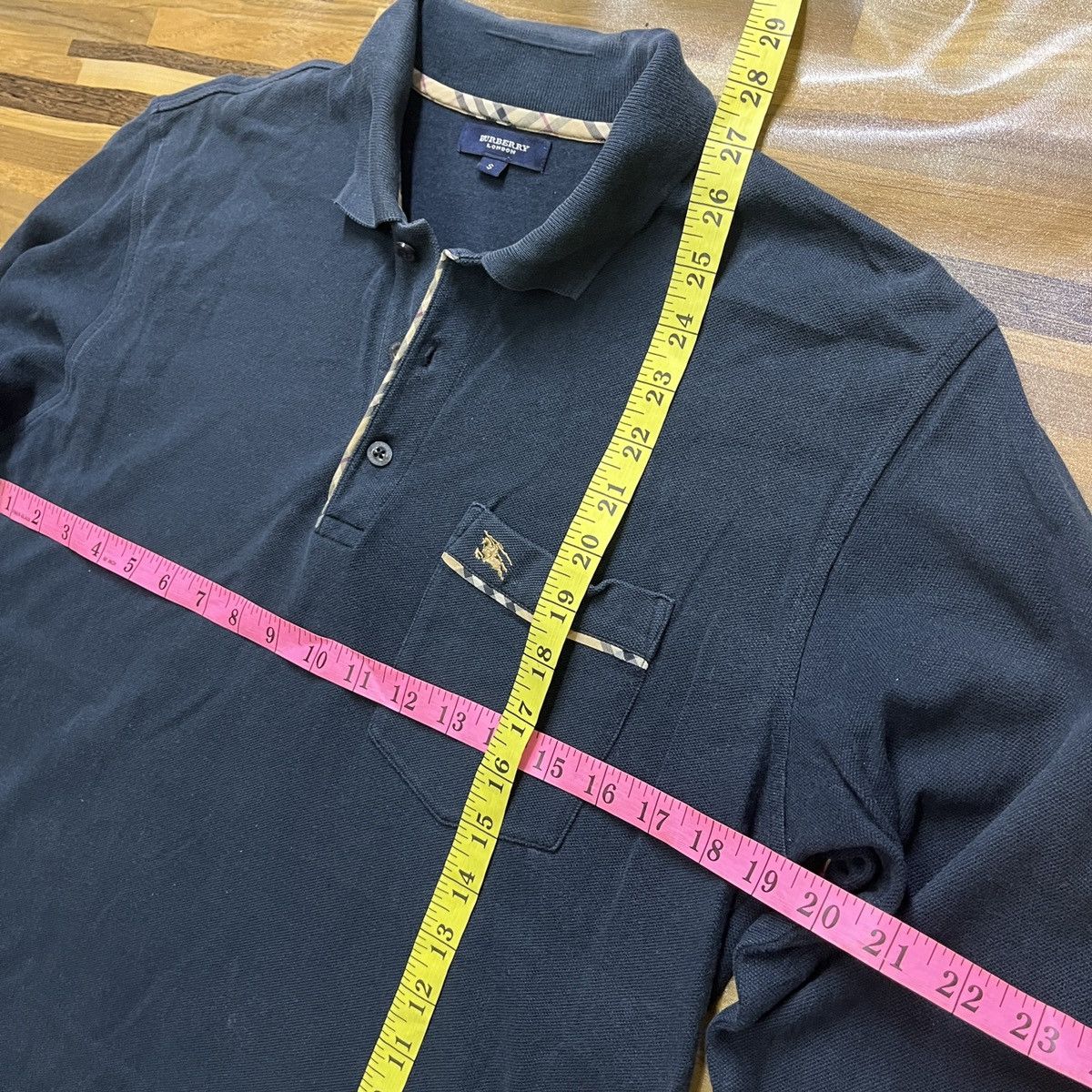Burberry × Vintage Vintage 80s Burberry Long Sleeves Size US S / EU 44-46 / 1 - 3 Thumbnail