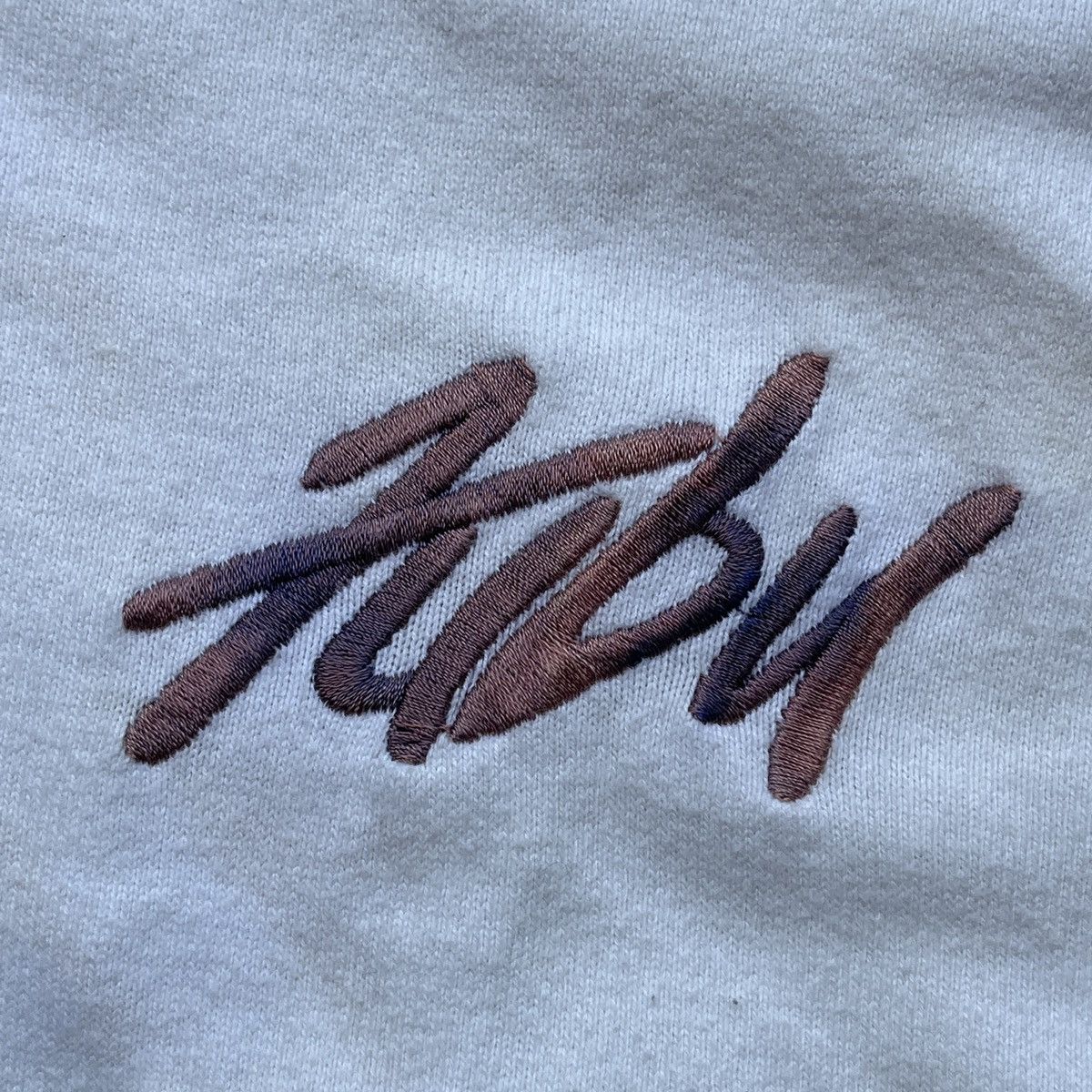 Fubu Vintage 1985 Fubu Collection Bleach Wash TShirt Made In USA Size US L / EU 52-54 / 3 - 8 Thumbnail