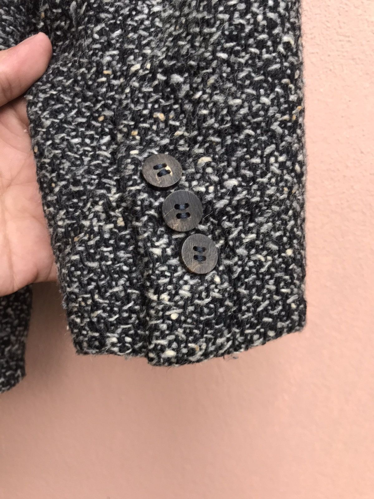 Issey Miyake 🔥80s Achieve Issey Sport Tweed Coat Jacket Size US S / EU 44-46 / 1 - 9 Thumbnail