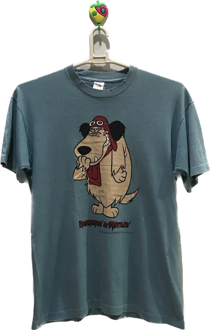 DASTARDLY & MUTTLEY short Sleeve T-Shirts Size L Fits M