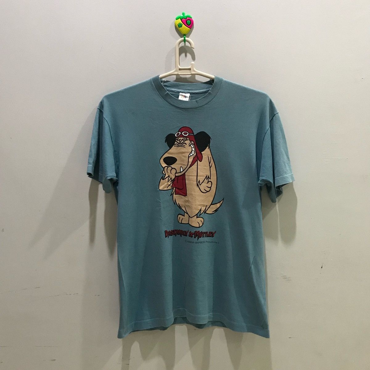 Fruit Of The Loom × Vintage DASTARDLY & MUTTLEY short Sleeve T-Shirts Size L Fits M Size US M / EU 48-50 / 2 - 2 Thumbnail
